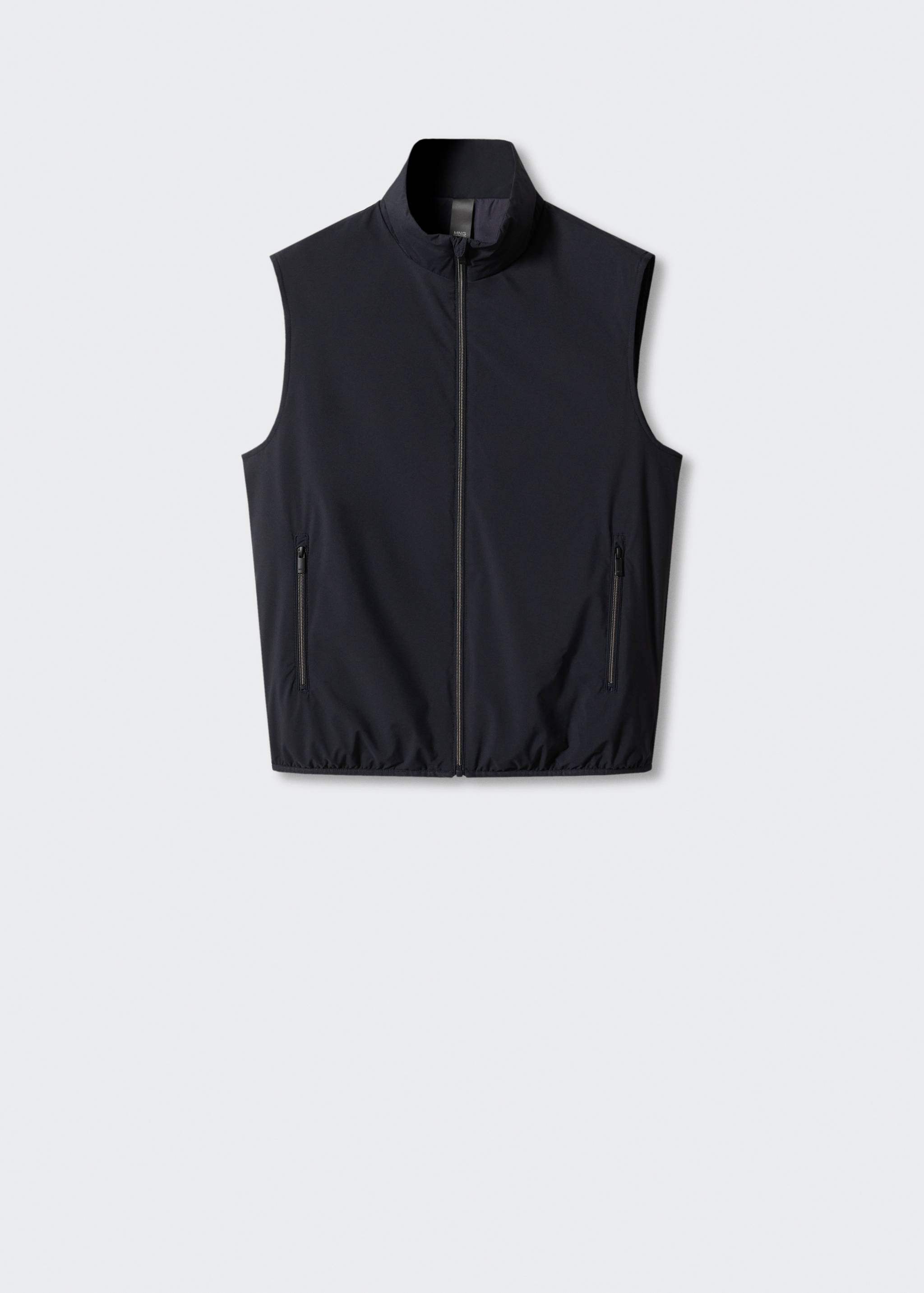 Lightweight quilted water-repellent quilted gilet - Article without model