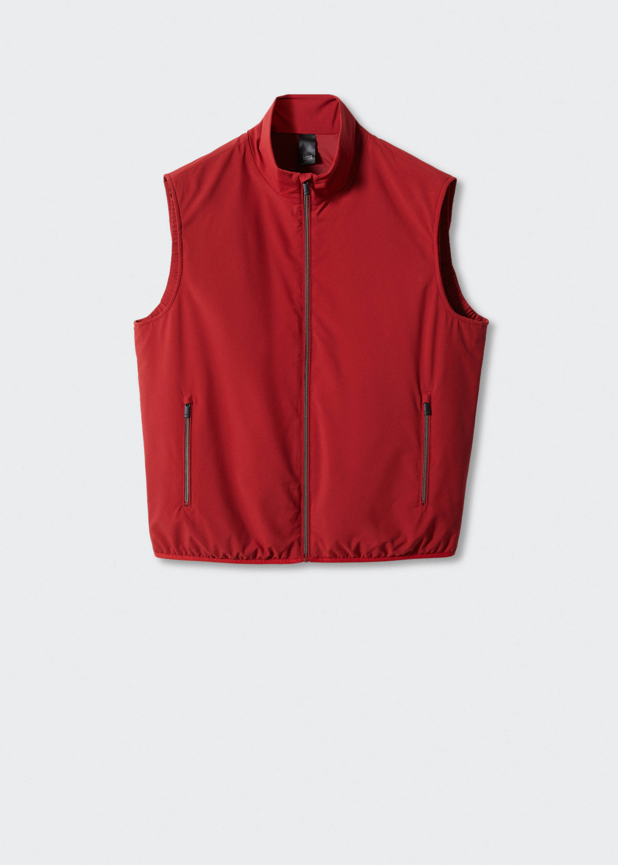 Lightweight quilted water-repellent quilted gilet - Article without model