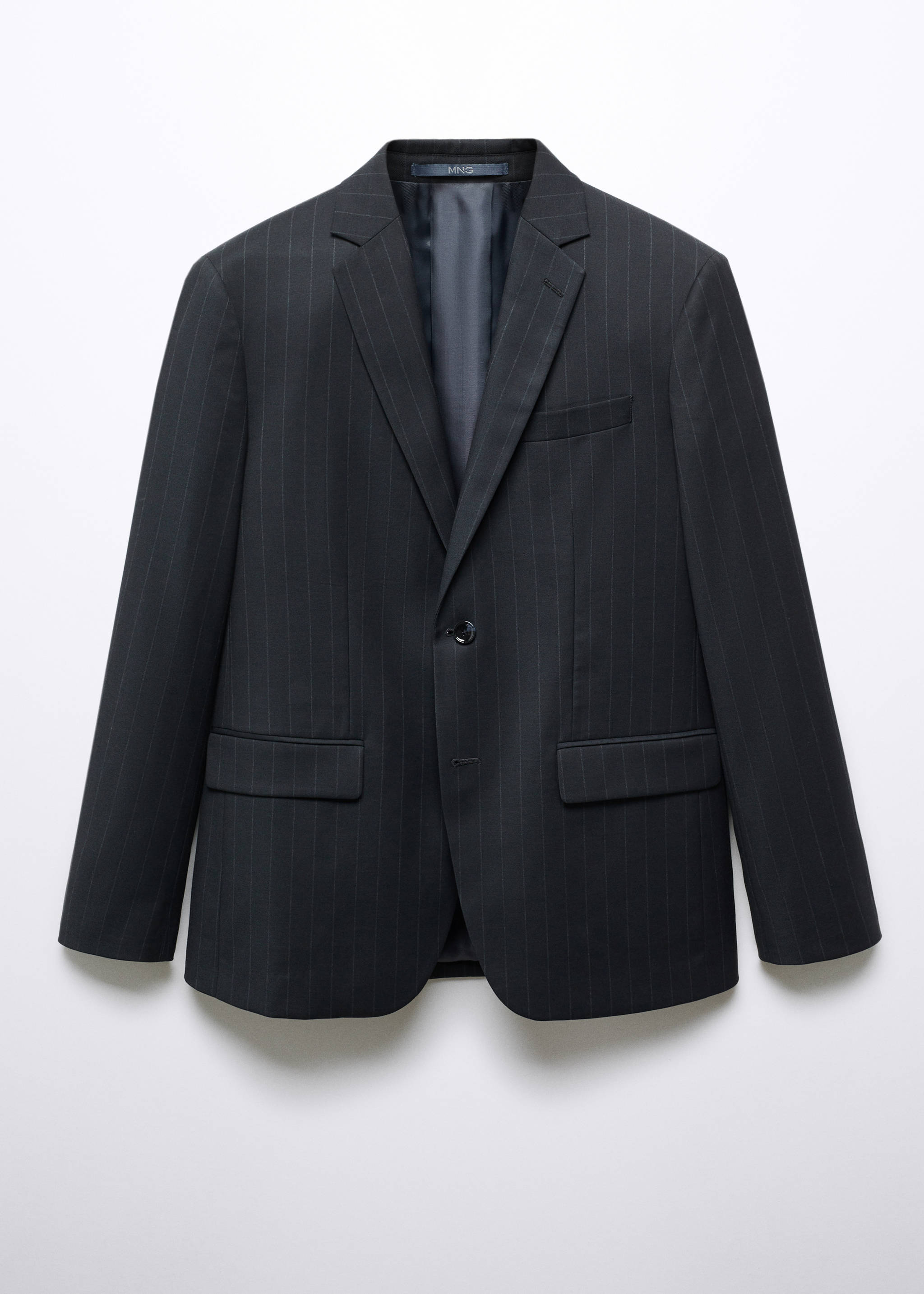 Stretch-fabric slim-fit suit blazer - Article without model