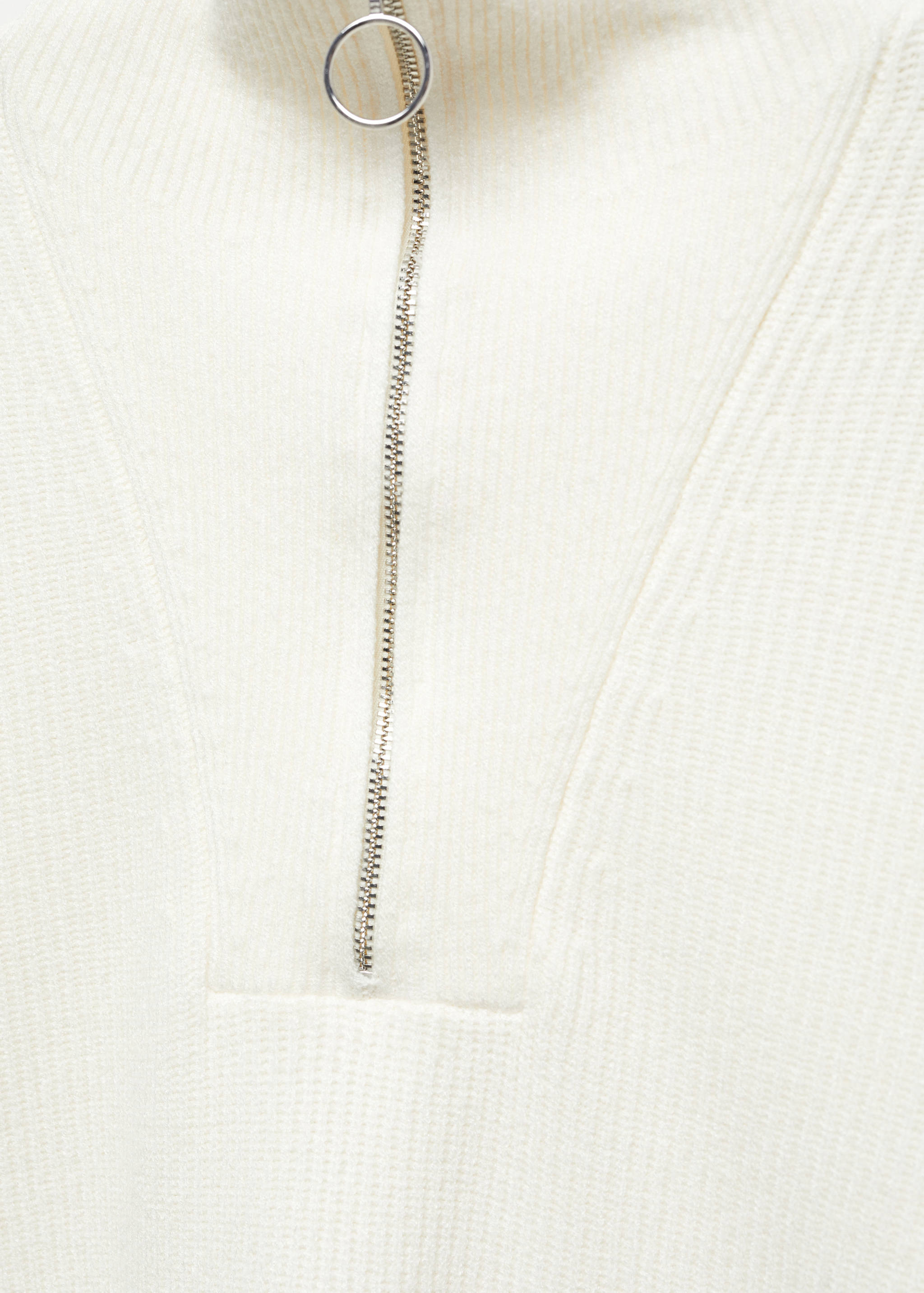 Zip knit sweater - Details of the article 8