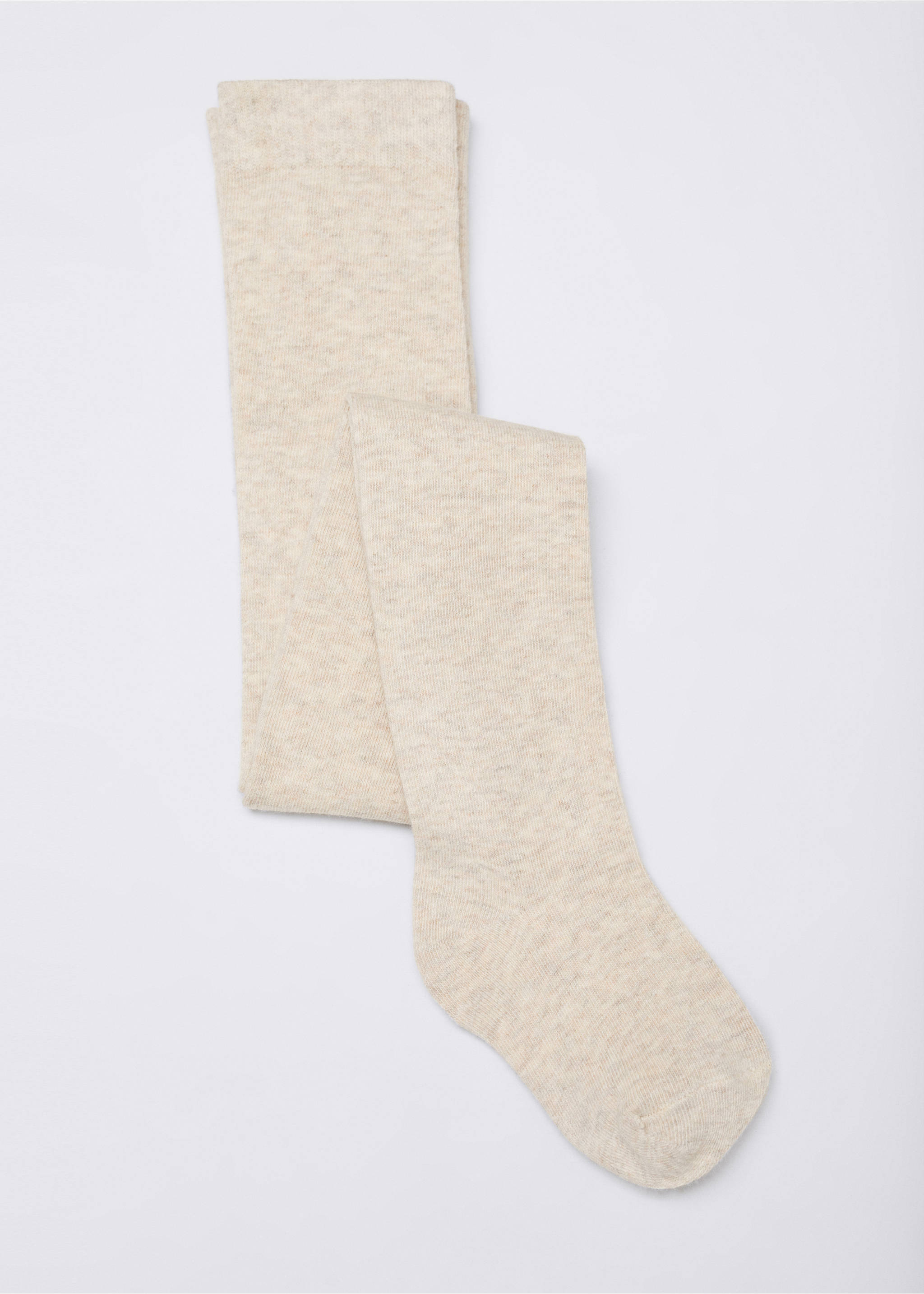 Cotton stockings - Reverse of the article, Sand. Ref: 57074765-00.