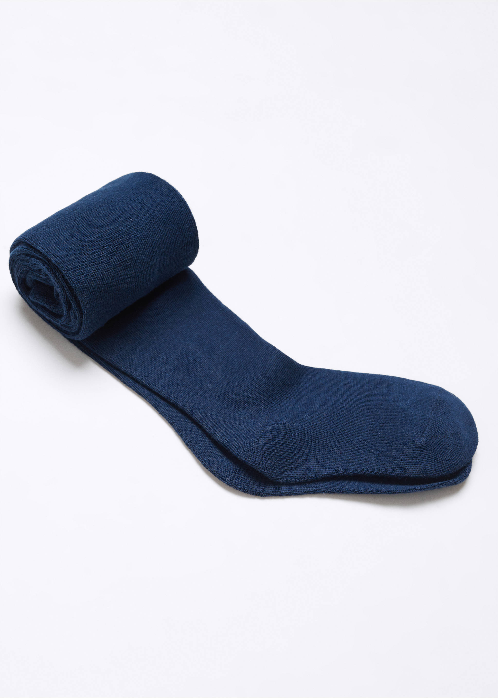 Cotton stockings - Details of the article 8, Navy. Ref: 57074765-00.
