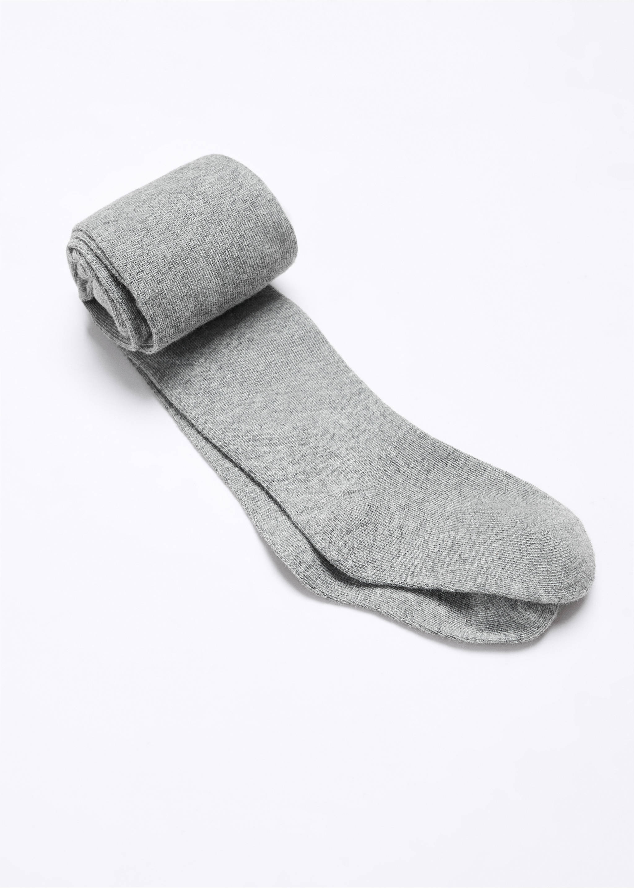 Cotton stockings - Details of the article 8, Grey. Ref: 57074765-00.
