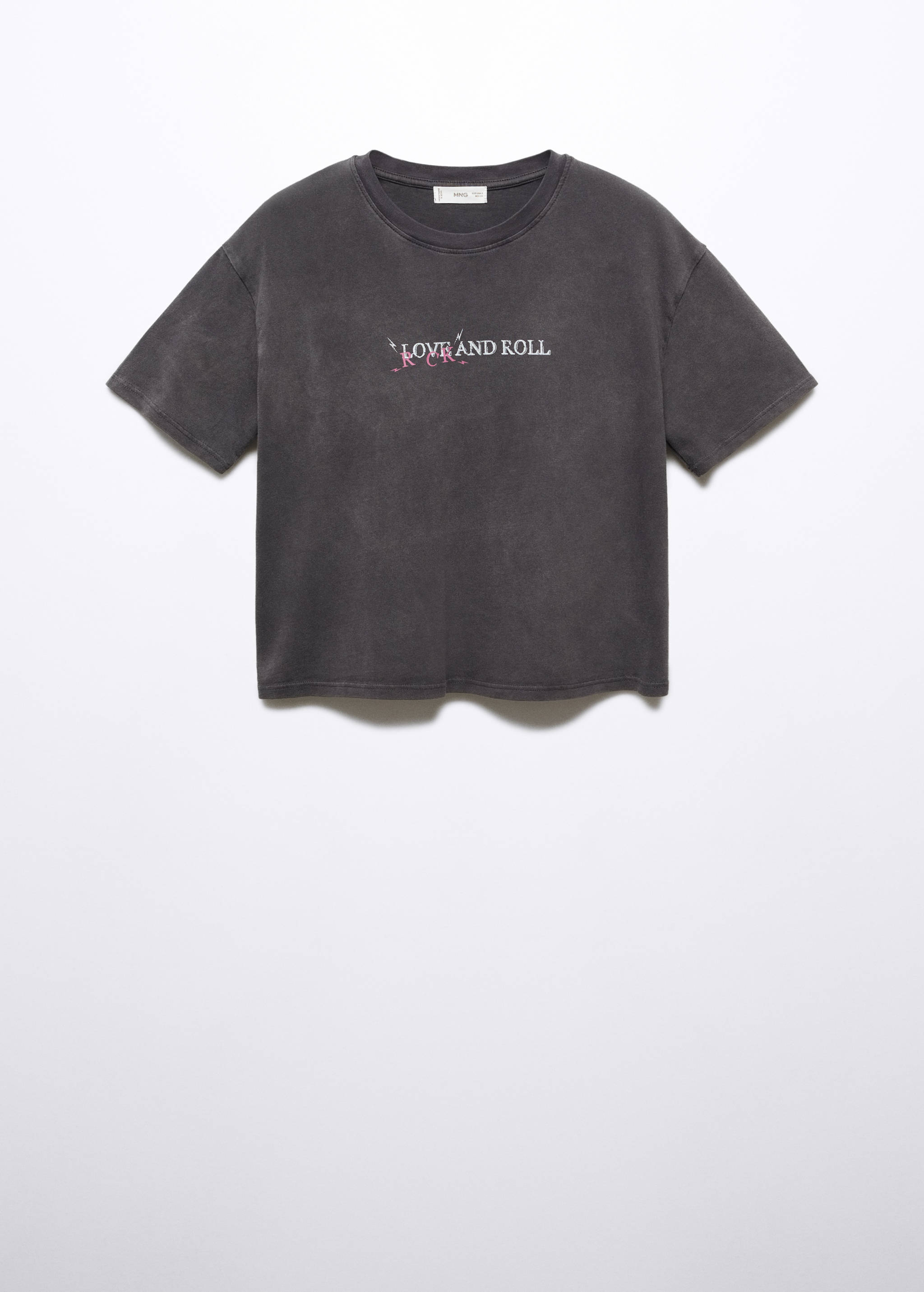 Message cotton T-shirt - Article without model