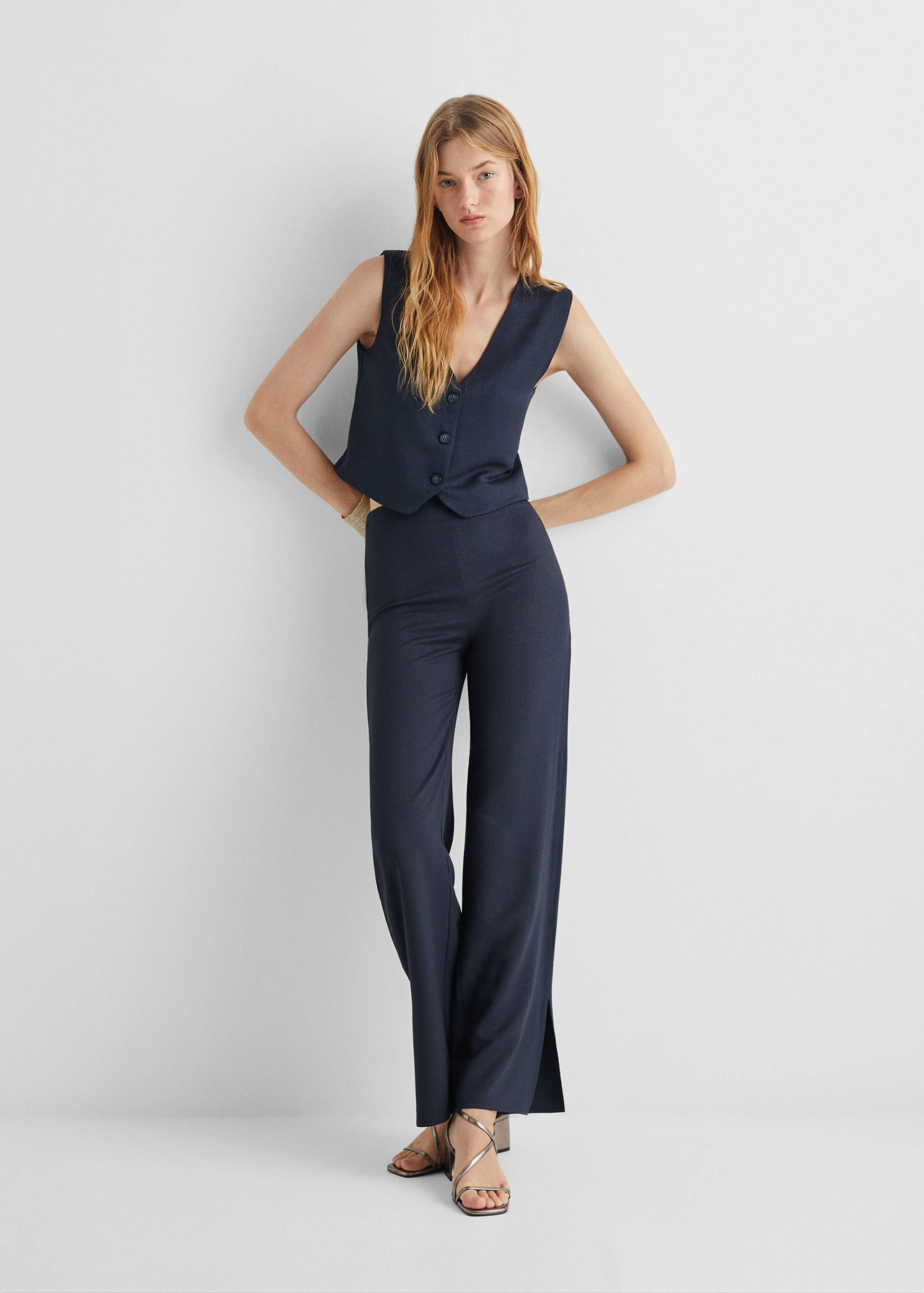 Gerade Hose mit Schlitzen - Detail des Artikels 2