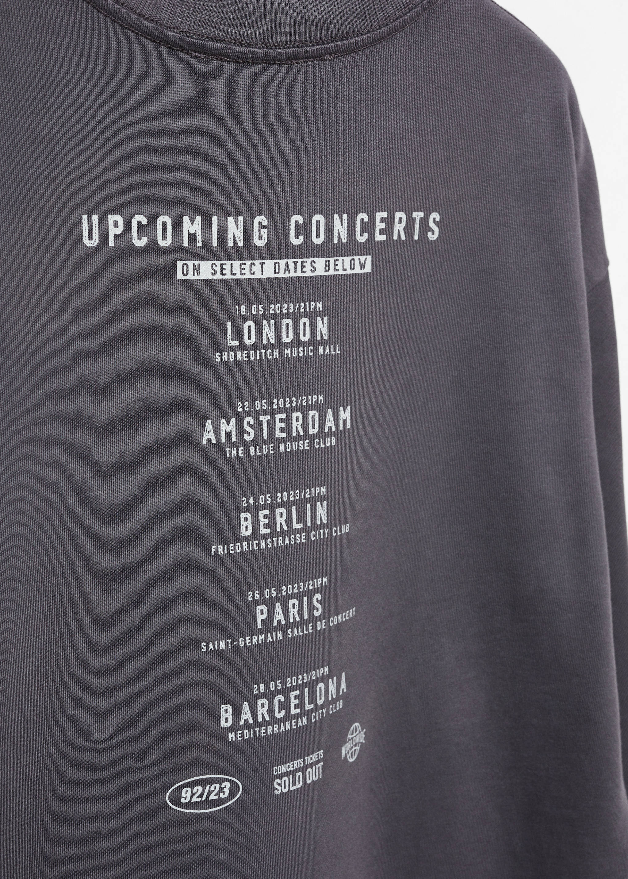 Sweat-shirt coton imprimé - Détail de l'article 8