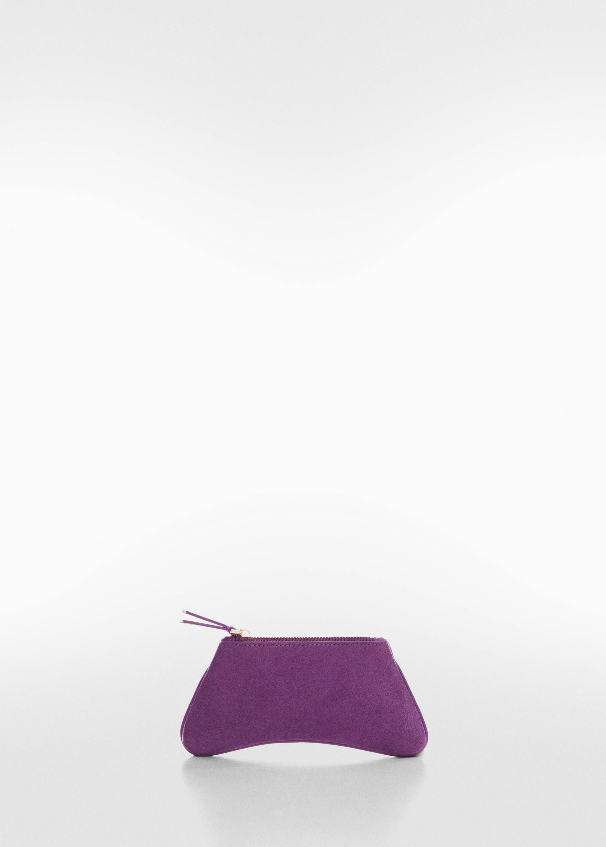 Asymmetrical leather wallet - Article without model