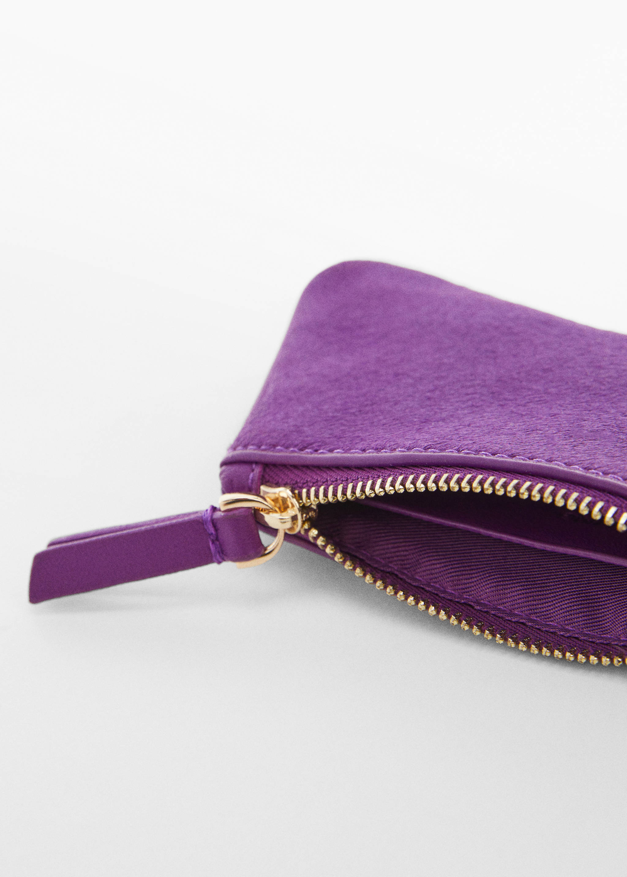 Asymmetrical leather wallet - Details of the article 1