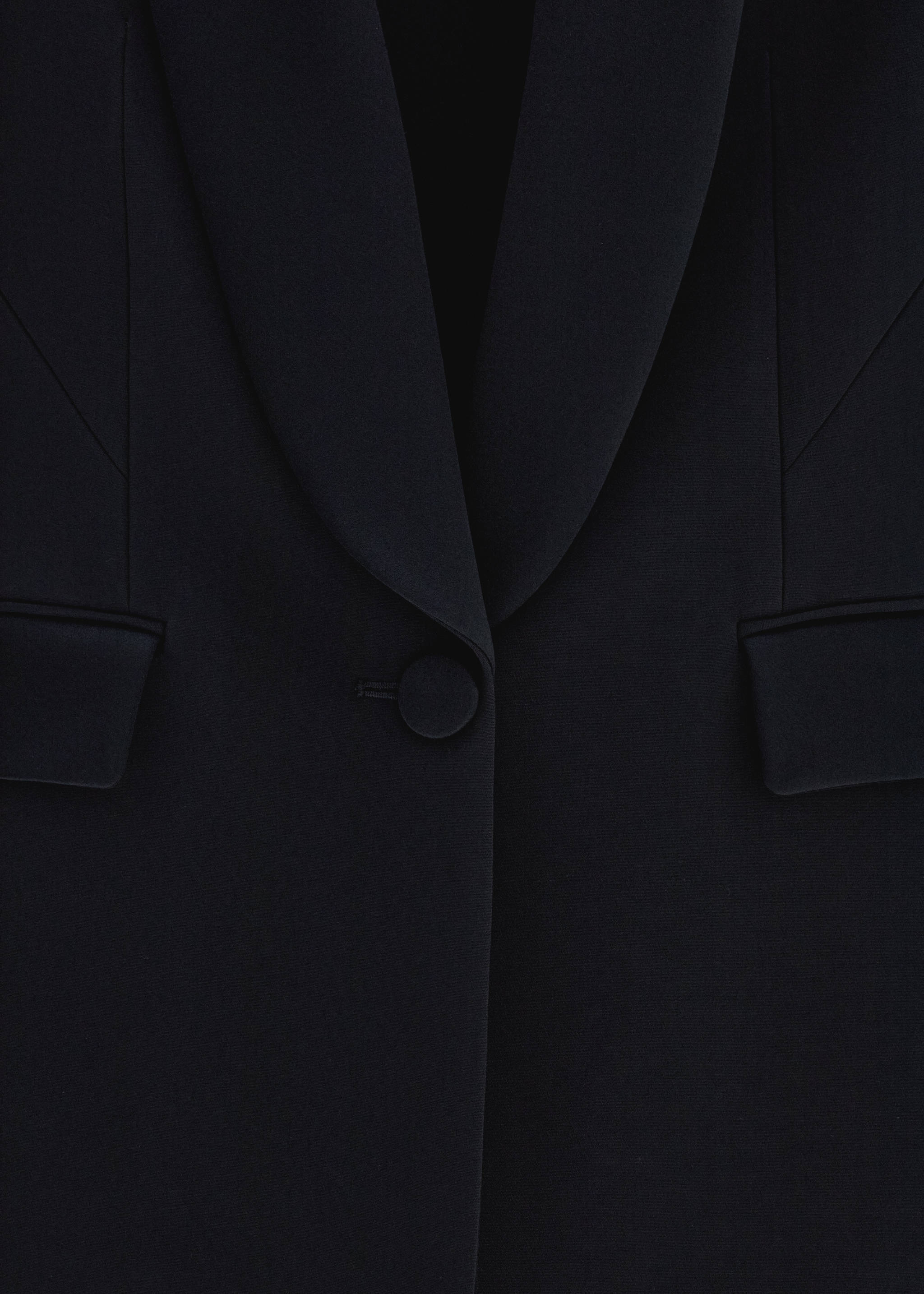Suit jacket with satin details - Details of the article 8