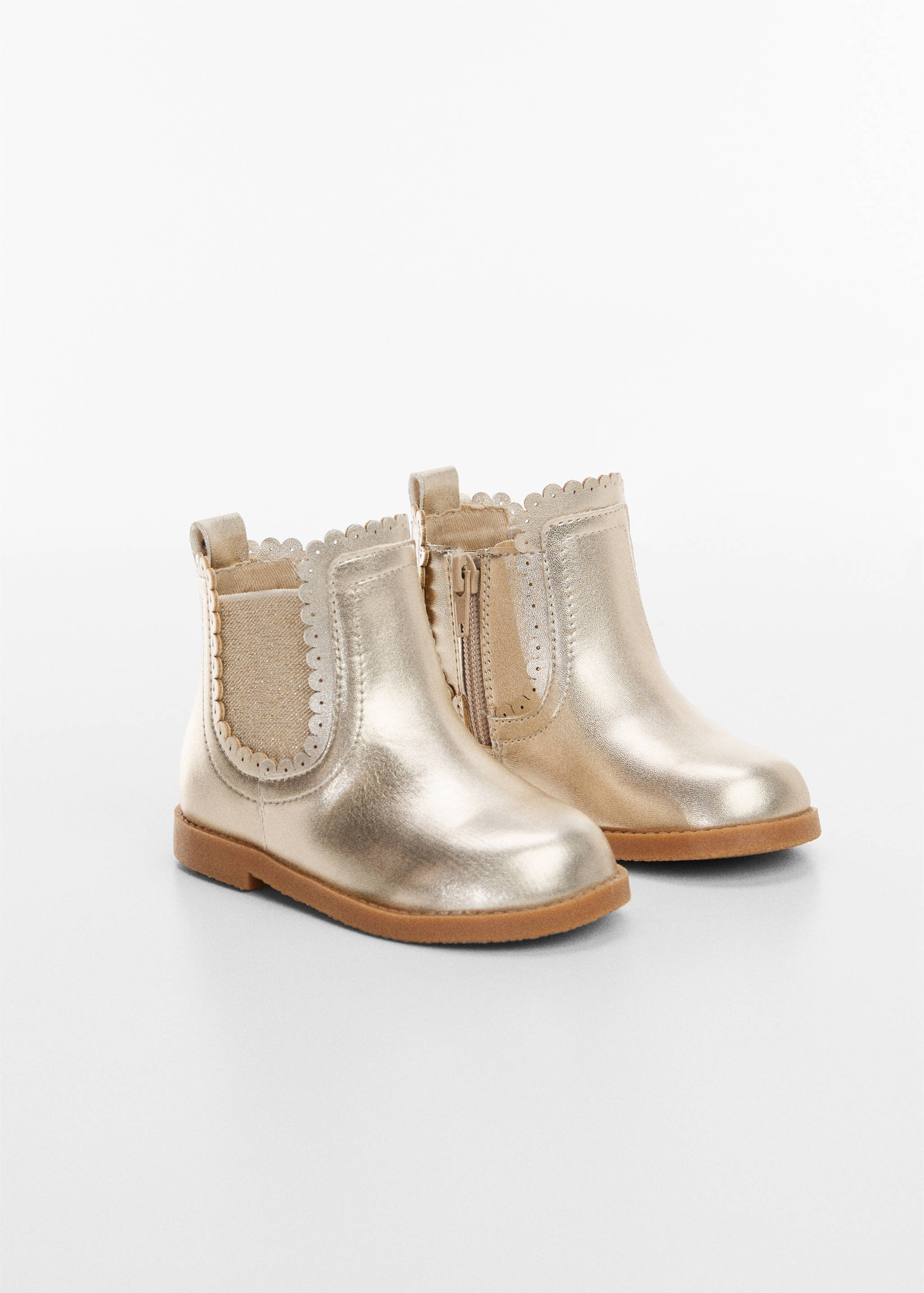 Botines metal·litzades - Pla mig