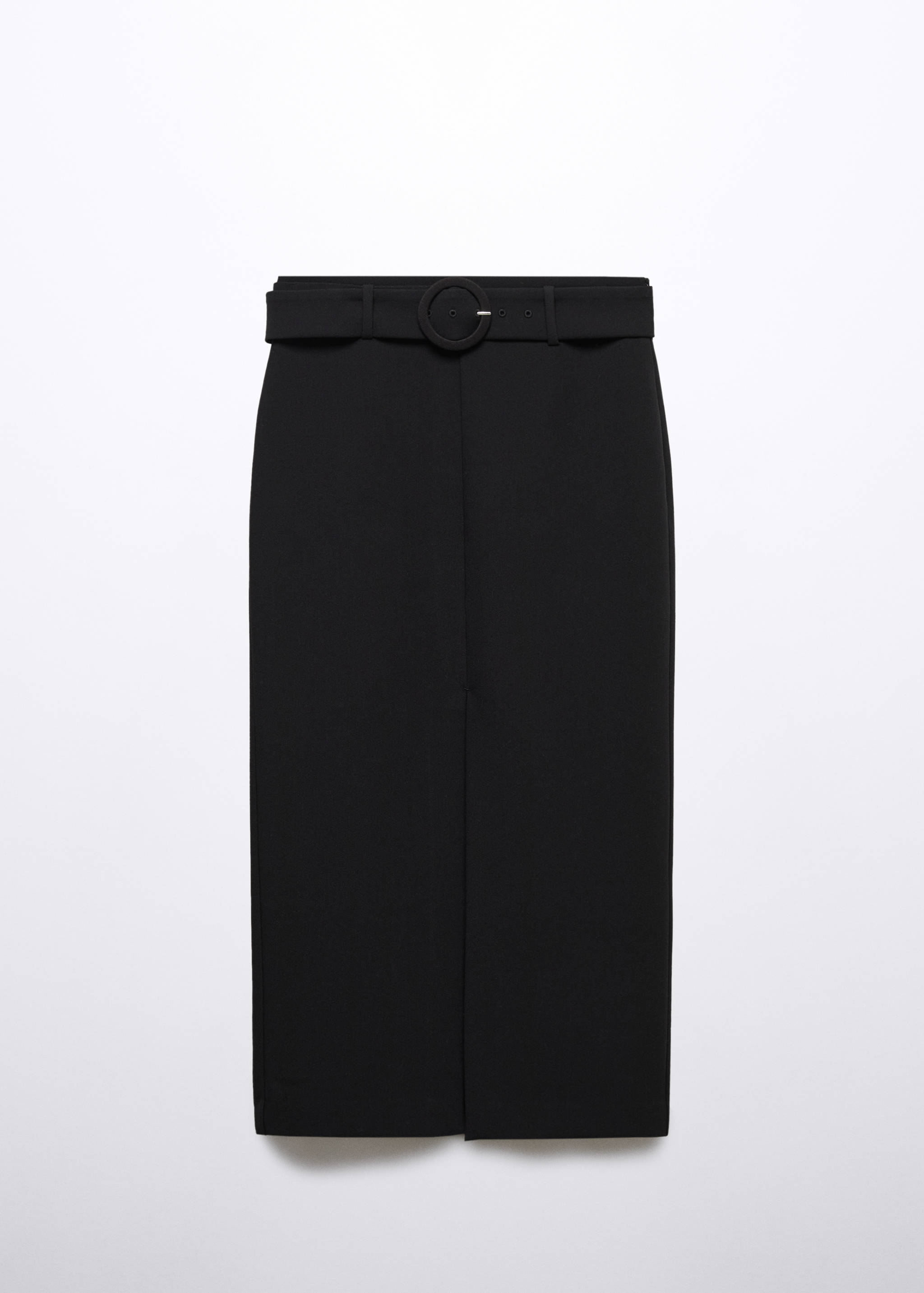 Rock mit Gürtel und Schlitz - Artikel ohne Model