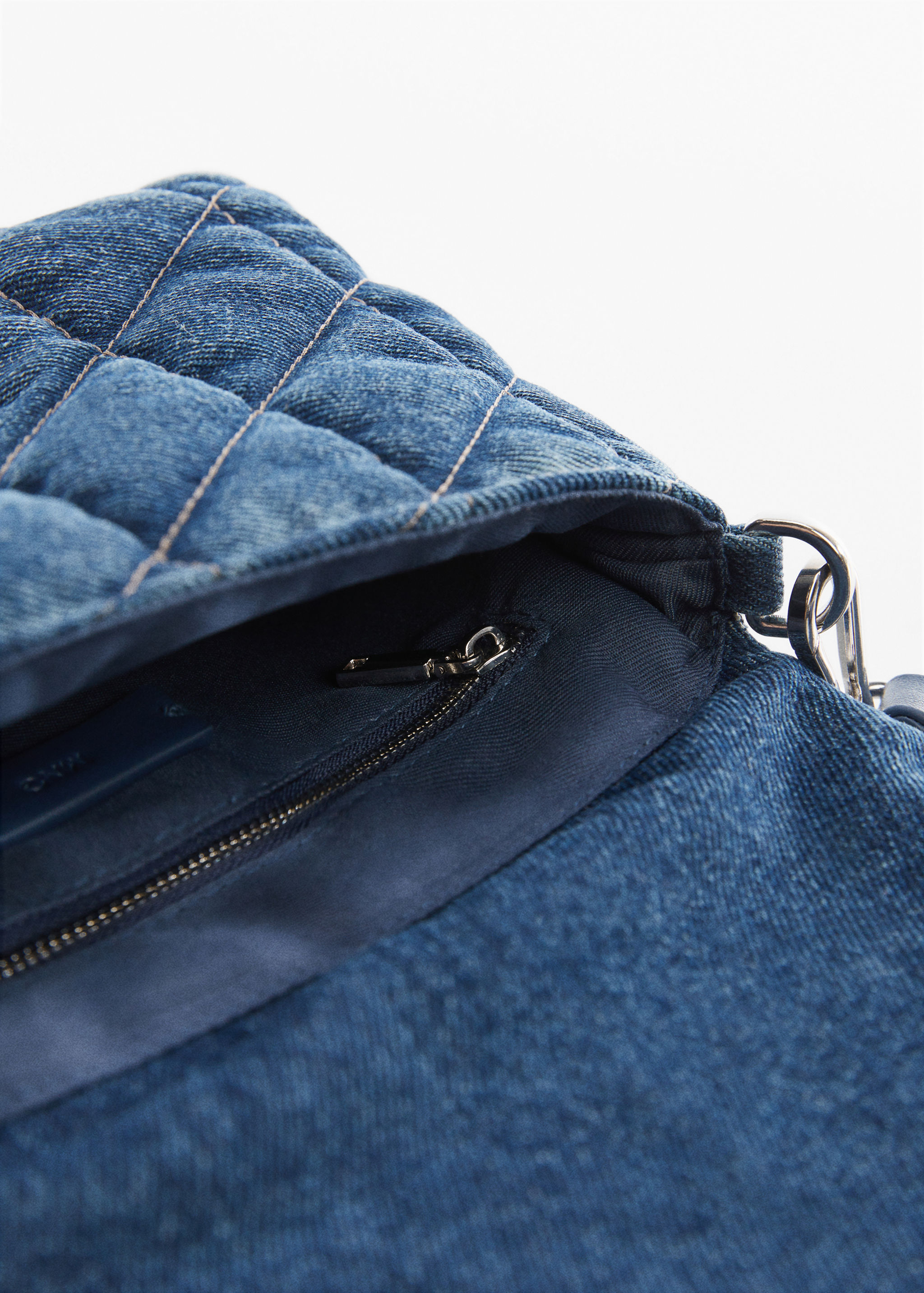 Gesteppte Jeans-Tasche - Detail des Artikels 1