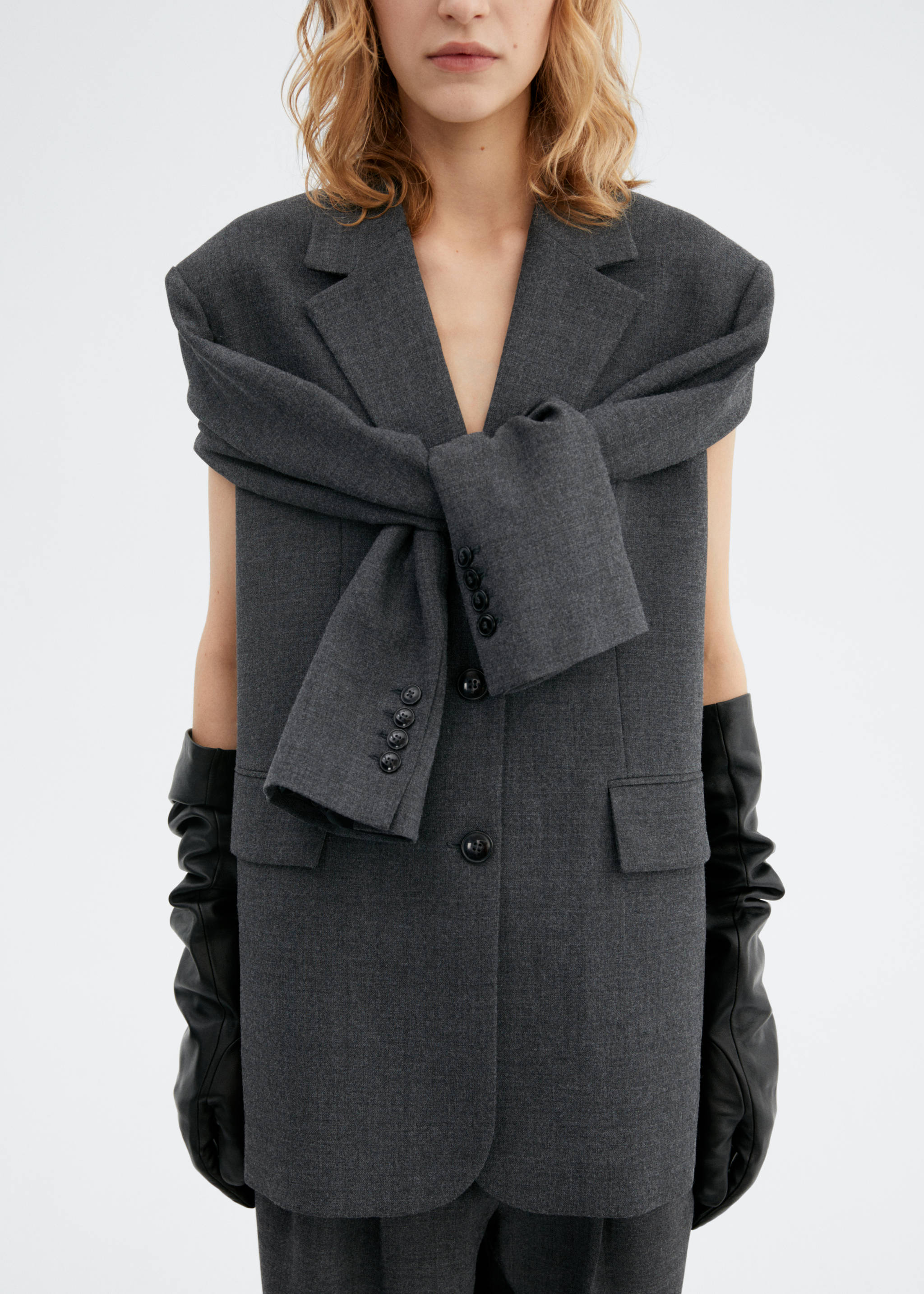 Mănuși lungi piele - Detaliu al articolului 9