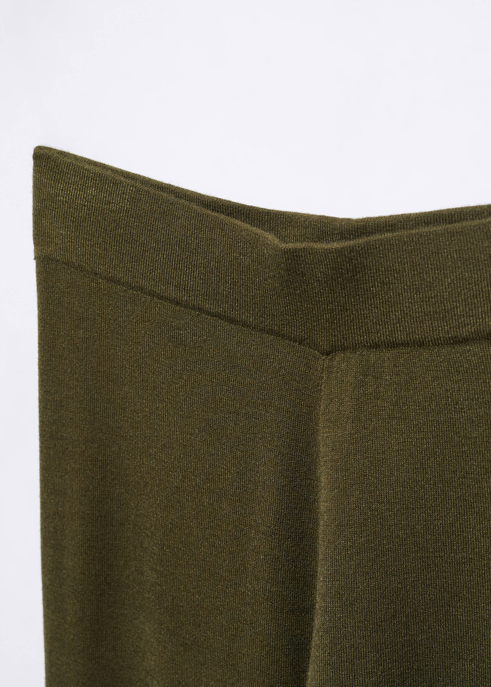 Knitted wide leg trousers - Details of the article 8