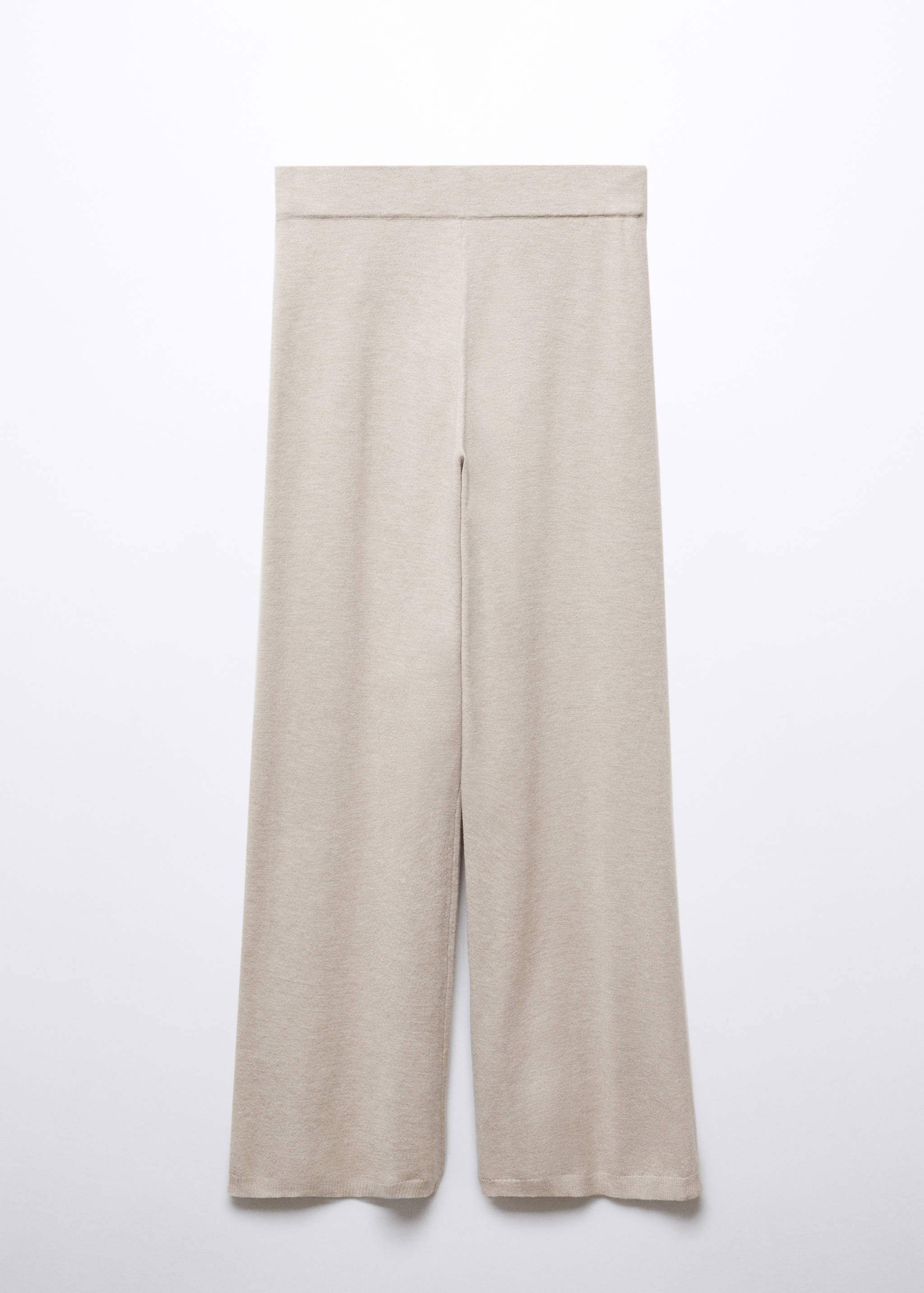 Knitted wide leg trousers - Article without model