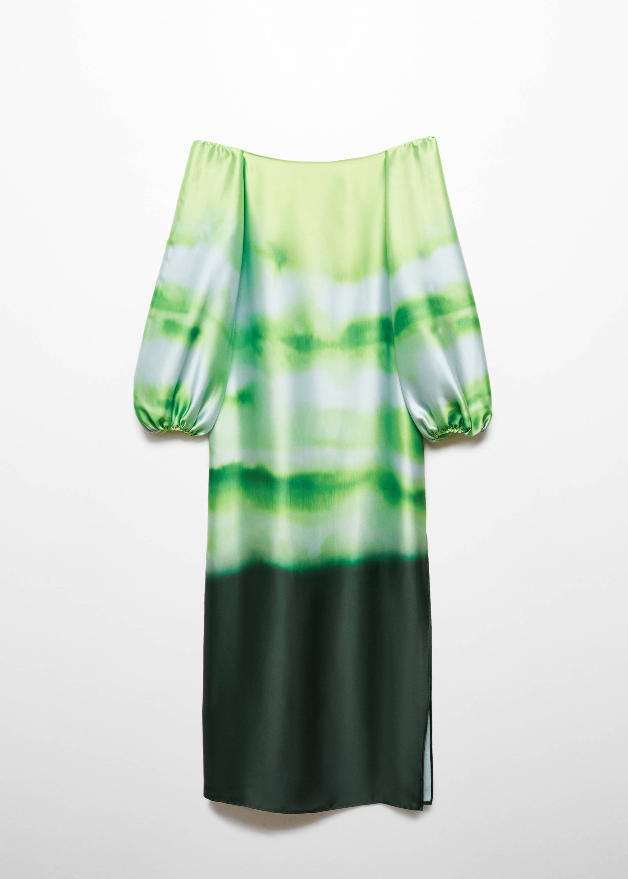 Degraded off-the-shoulder dress - Article without model