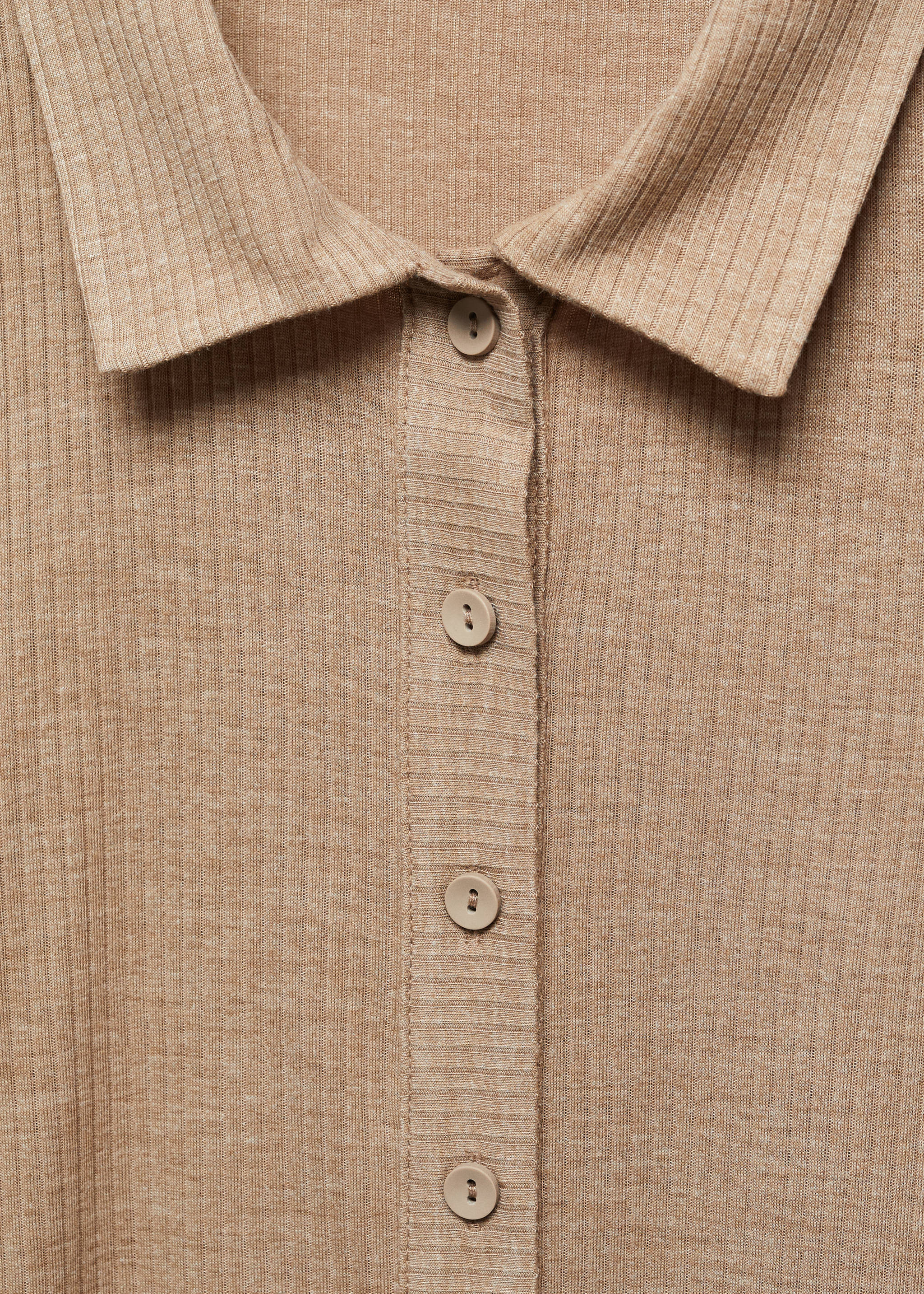 Rib-knit shirt - Details of the article 8