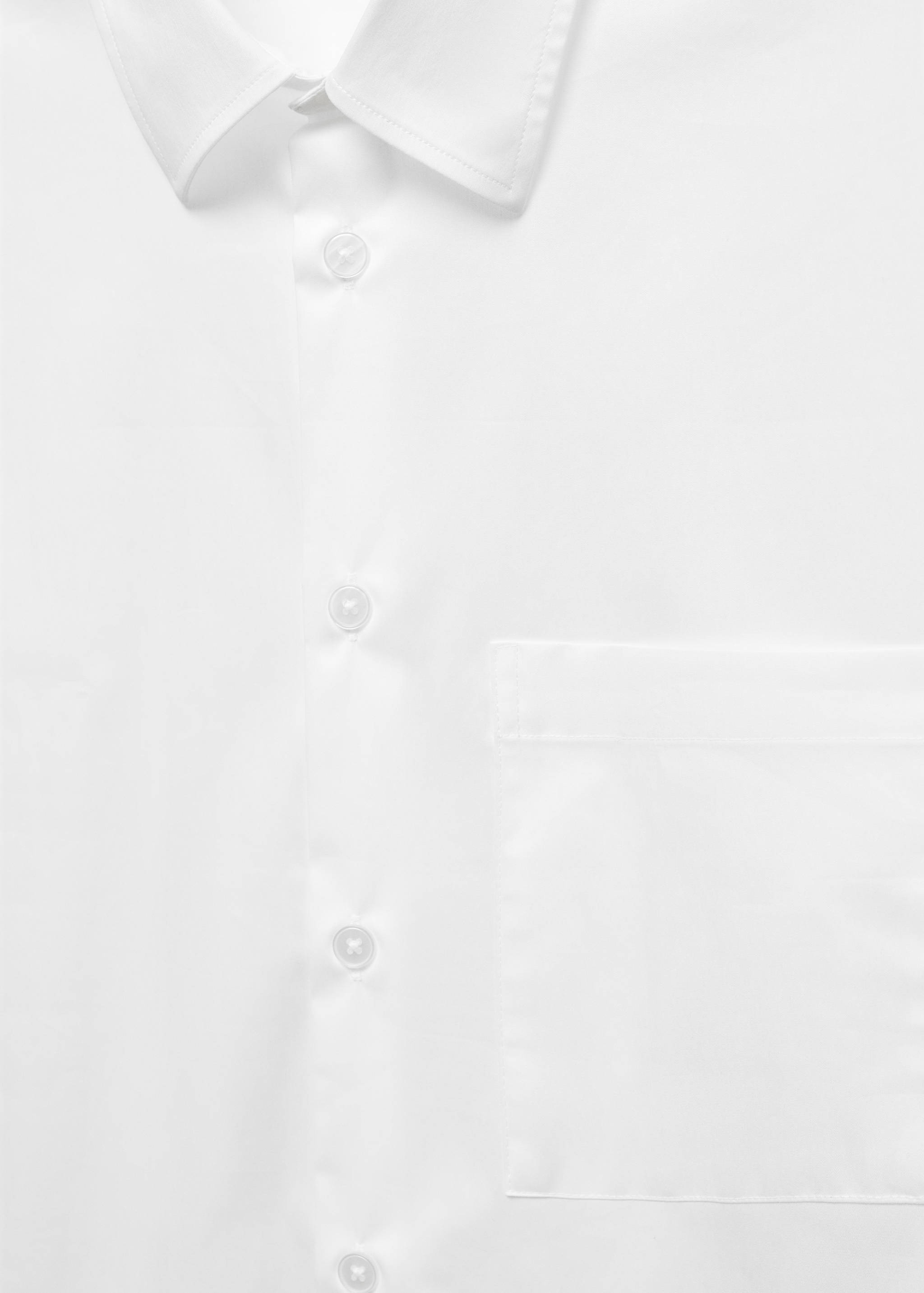 Relaxed Fit-Baumwollhemd mit Tasche - Detail des Artikels 8