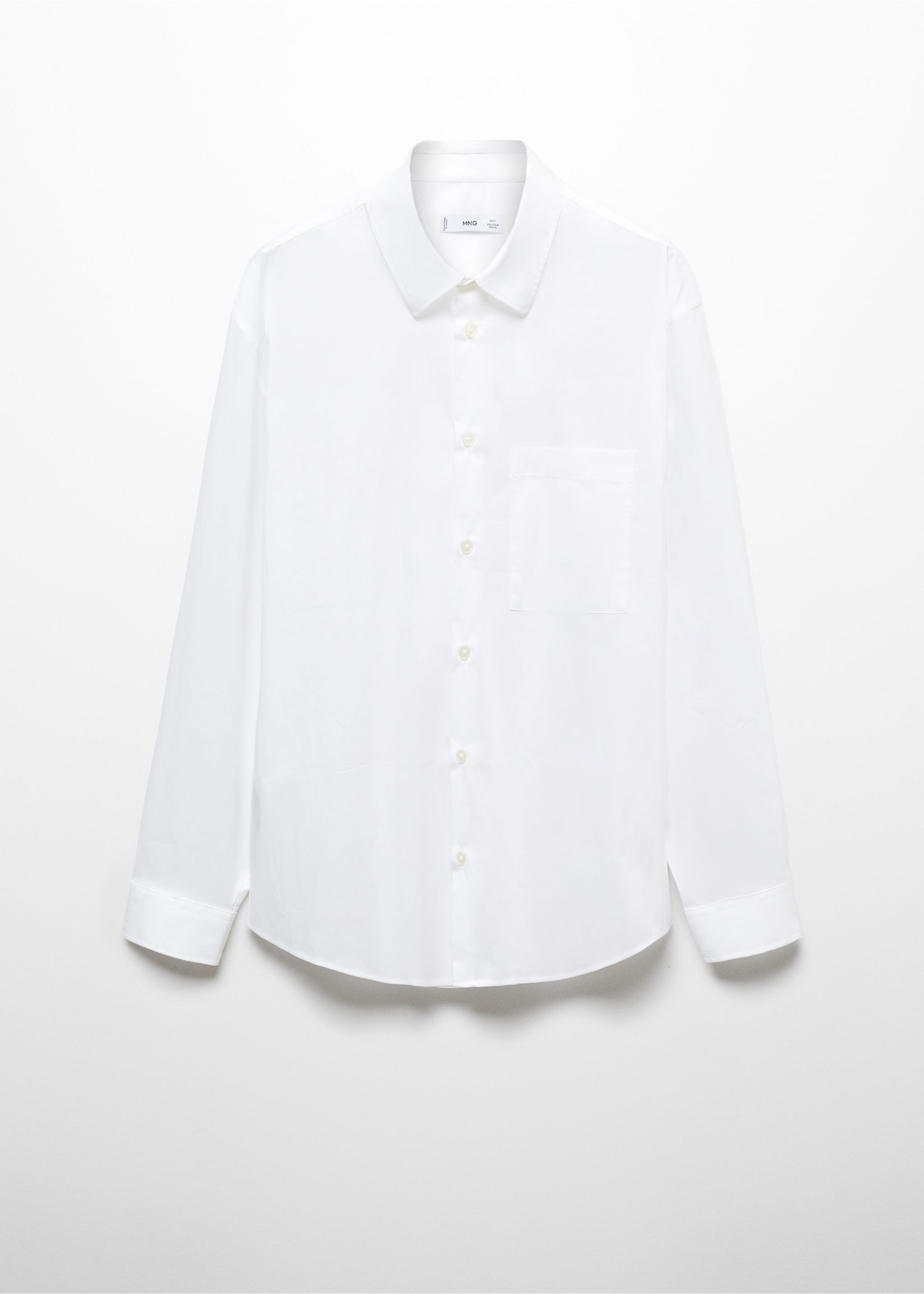 Chemise relaxed-fit coton poche - Article sans modèle