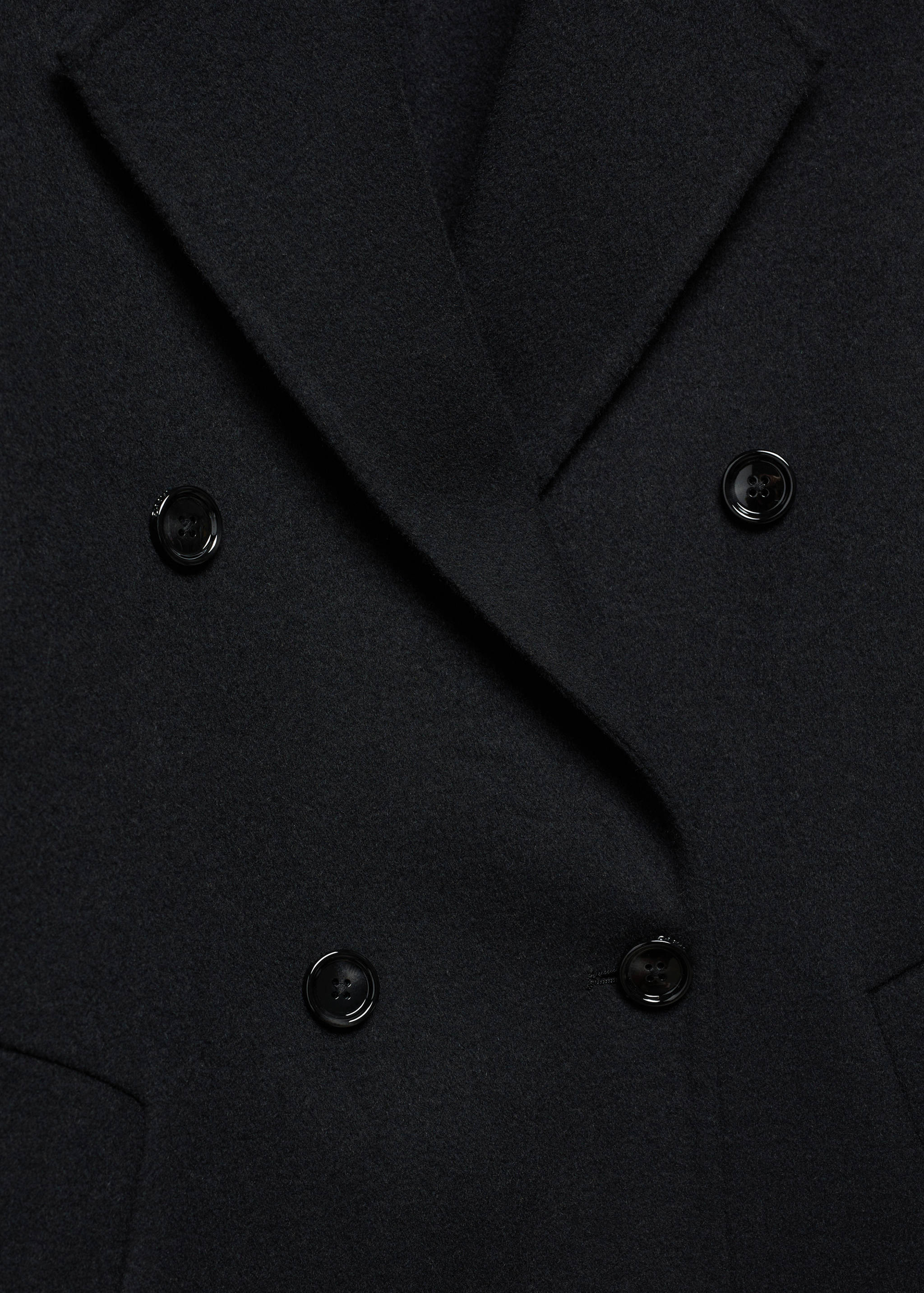 Handmade Oversize-Wollmantel - Detail des Artikels 8