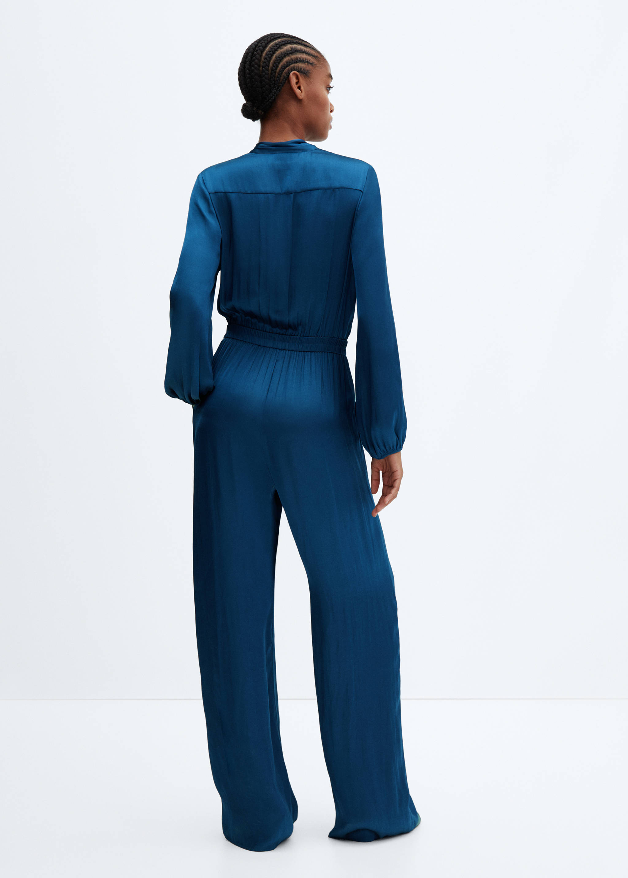 Mono largo satinado lazo - Reverso del artículo