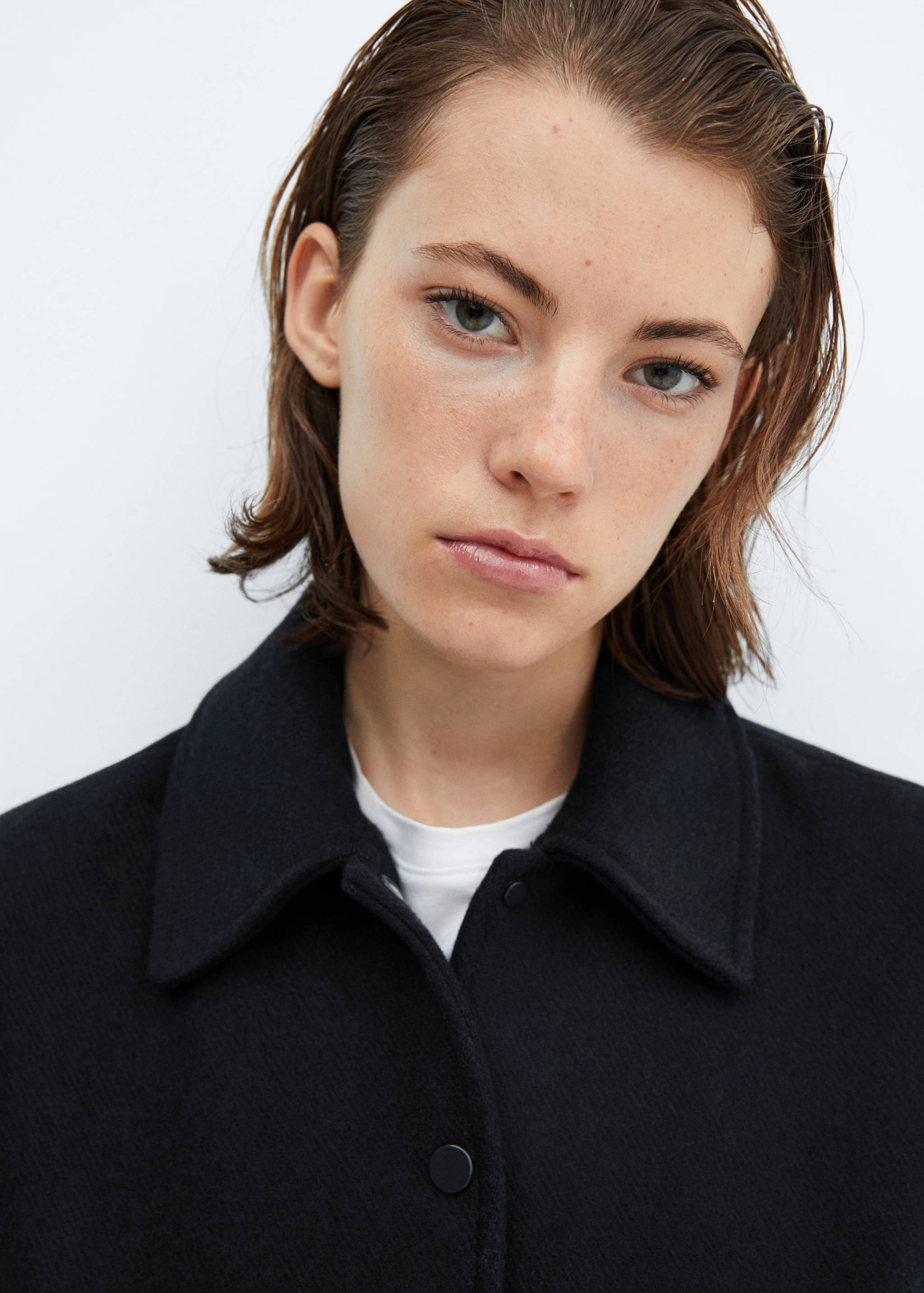 Oversized-Bomberjacke aus Wolle - Detail des Artikels 1