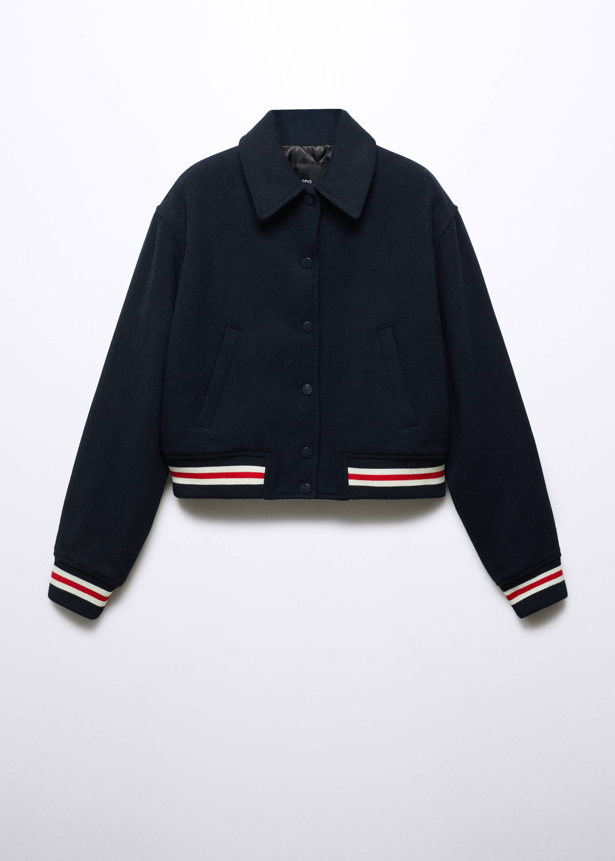 Oversized-Bomberjacke aus Wolle - Artikel ohne Model