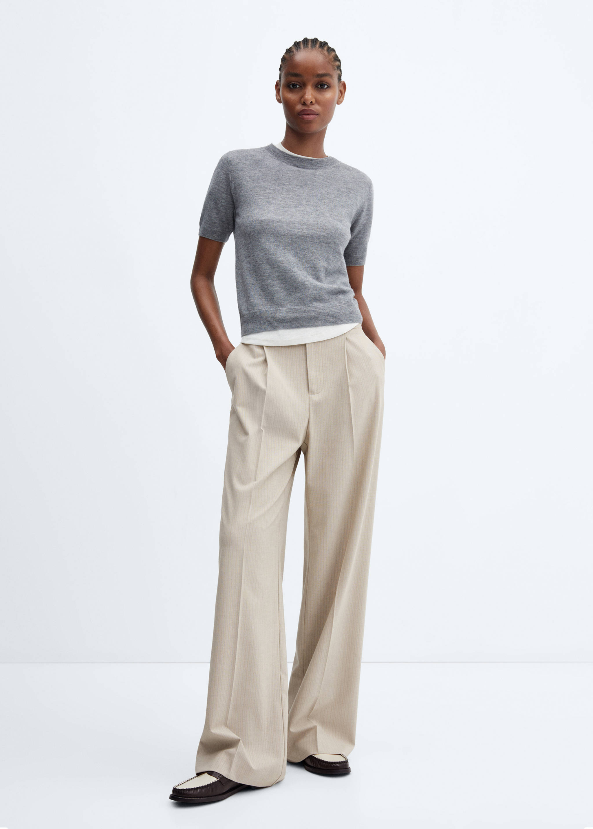 Gestreepte pantalon - Overzichtstekening