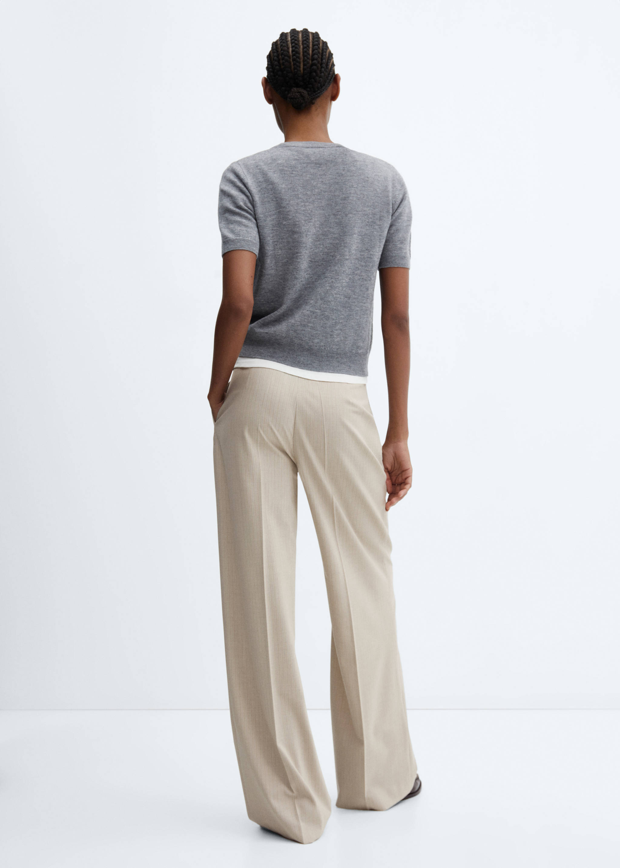 Gestreepte pantalon - Achterkant van het artikel