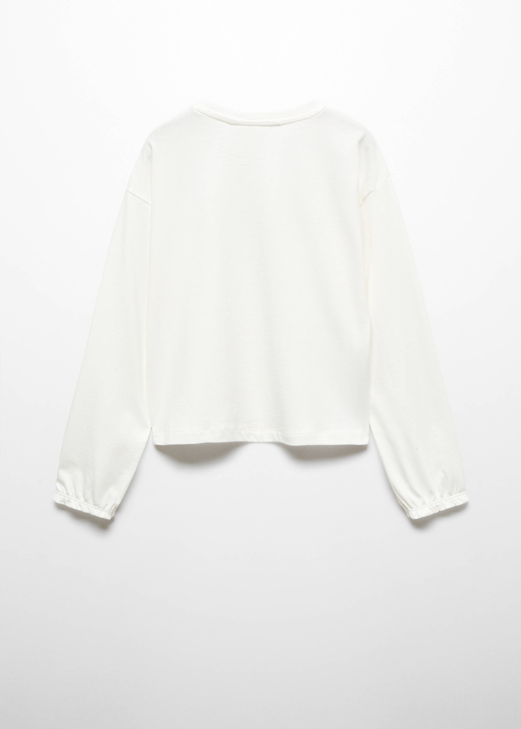 T-shirt coton imprimé - Verso de l’article