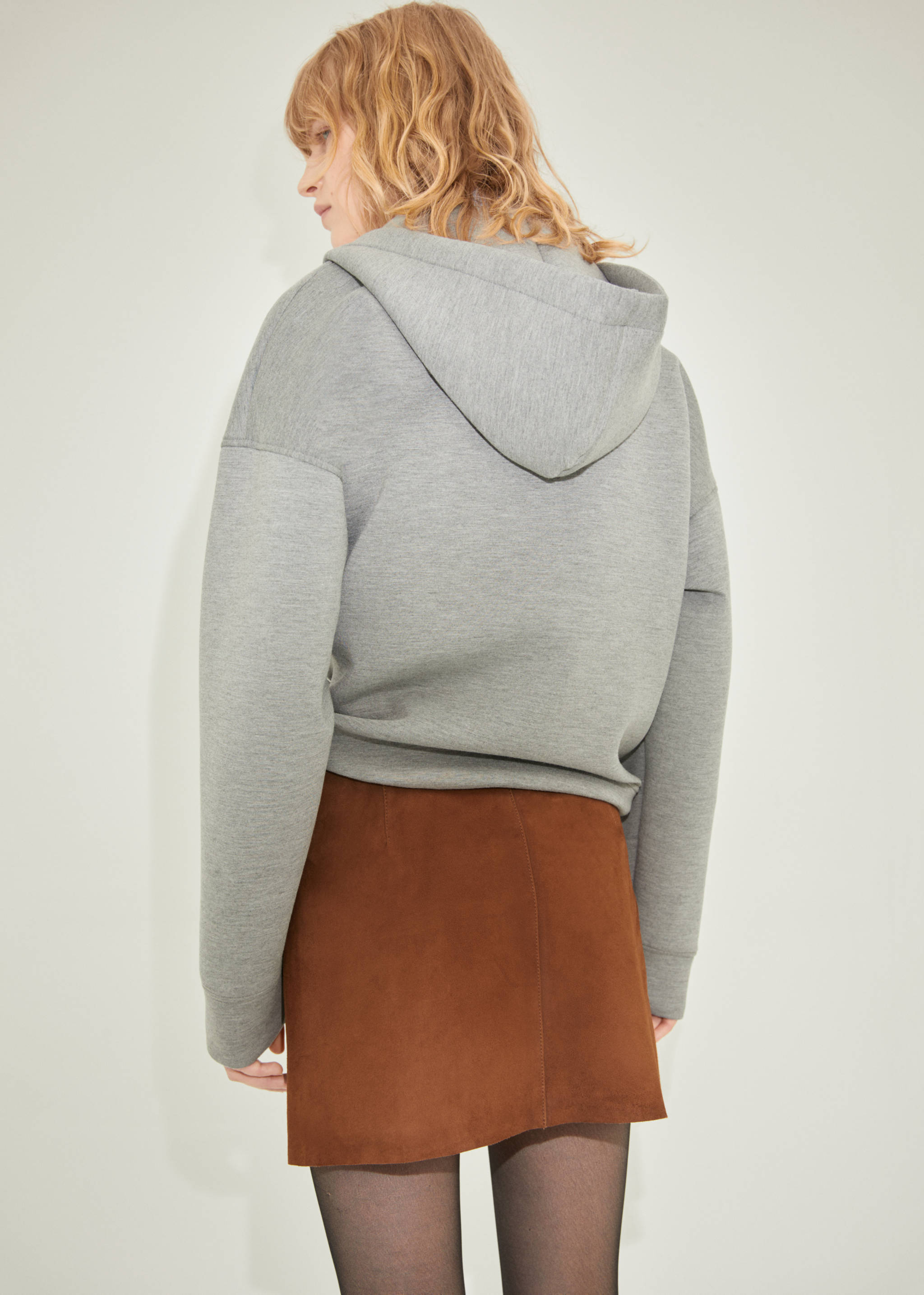 Minifaldilla pell girada - Revers de l'article