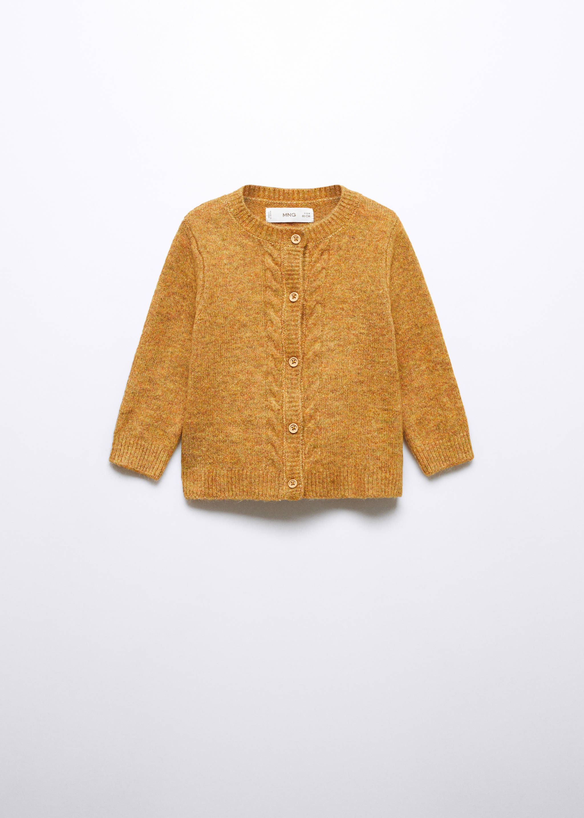 Button knit cardigan - Article without model