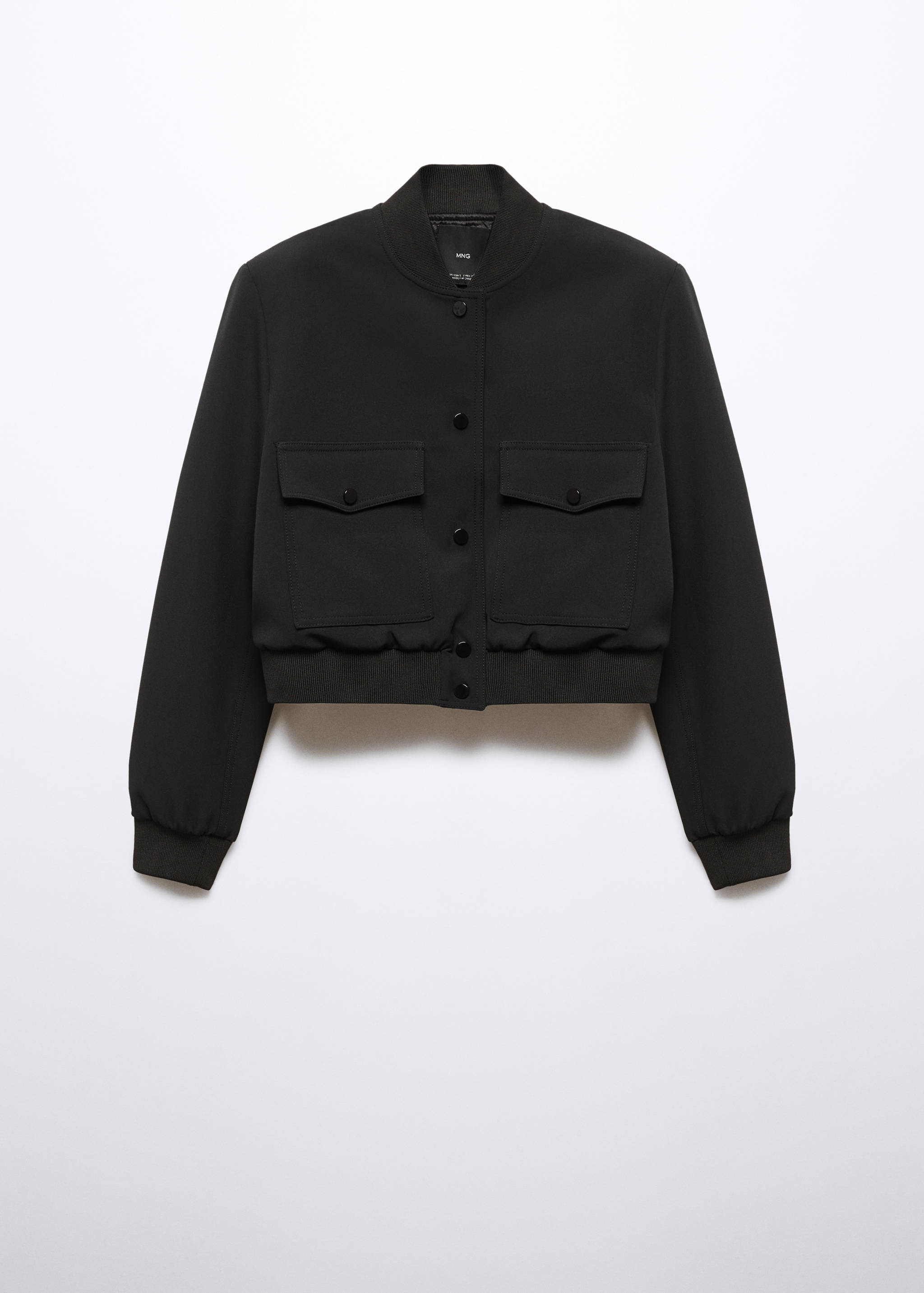 Bomber jacket with shoulder pads - Article without model