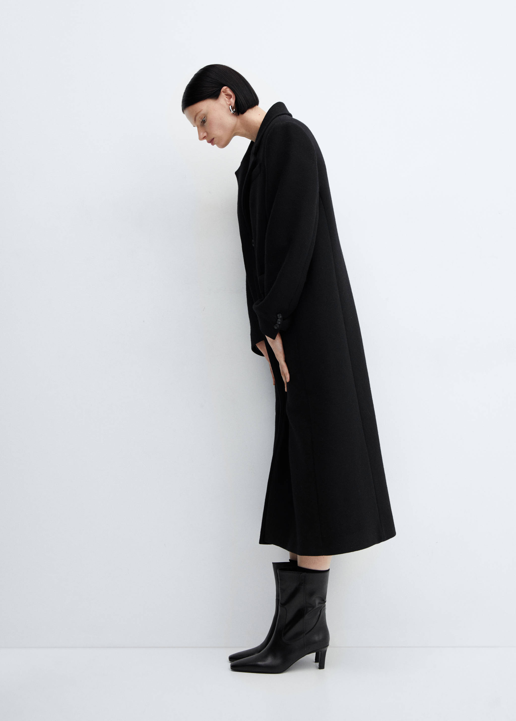 Botines pell tacó kitten - Pla general