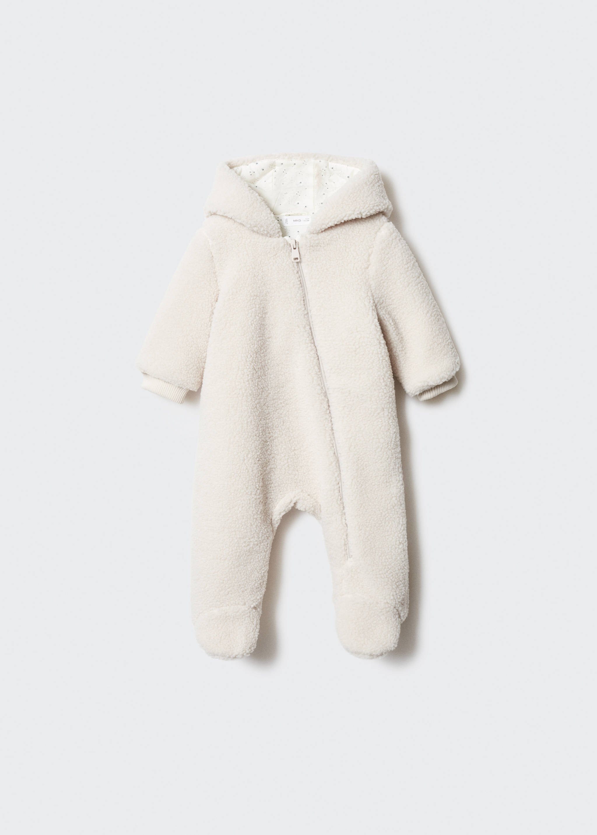 Sherpa hooded jumpsuit - Article without model