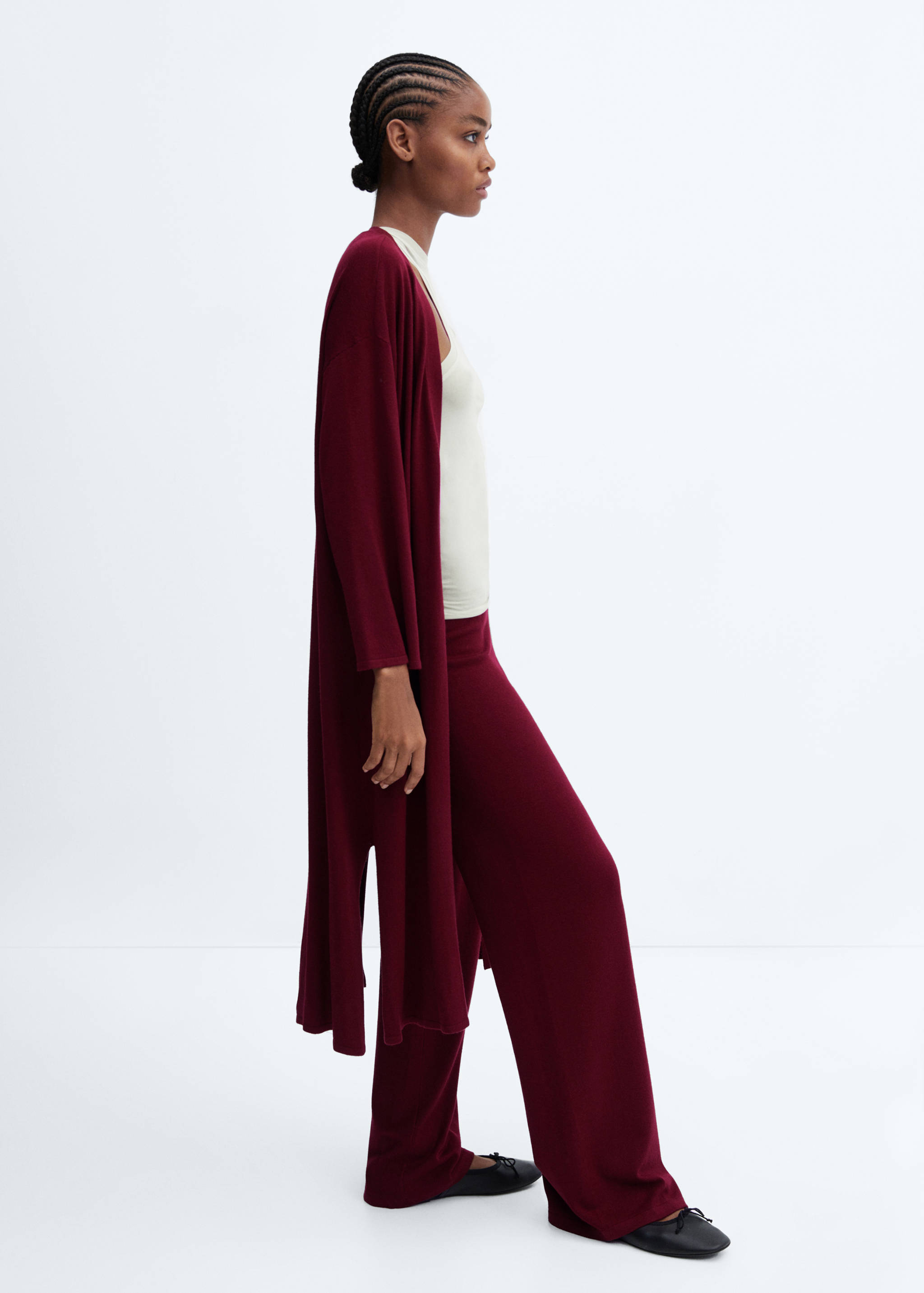 Langer Feinstrickcardigan - Detail des Artikels 1