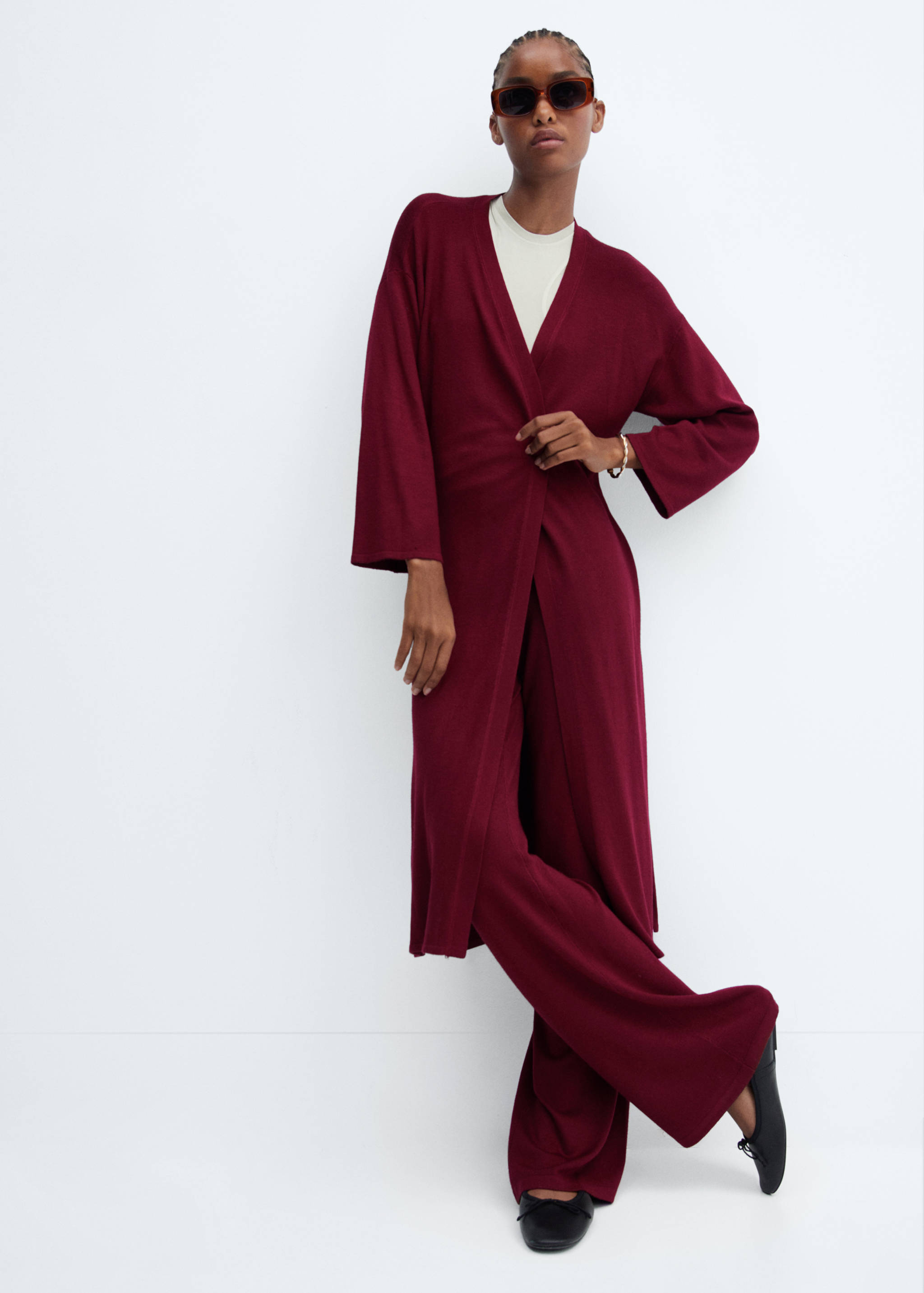 Langer Feinstrickcardigan - Detail des Artikels 2