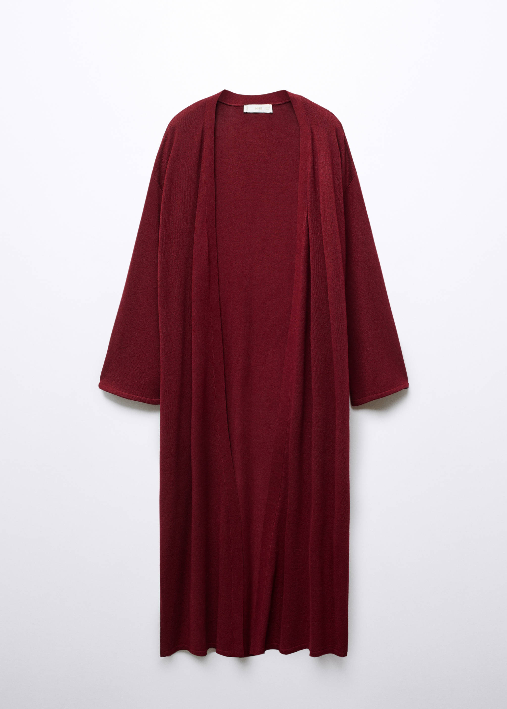 Fine knit long cardigan - Article without model