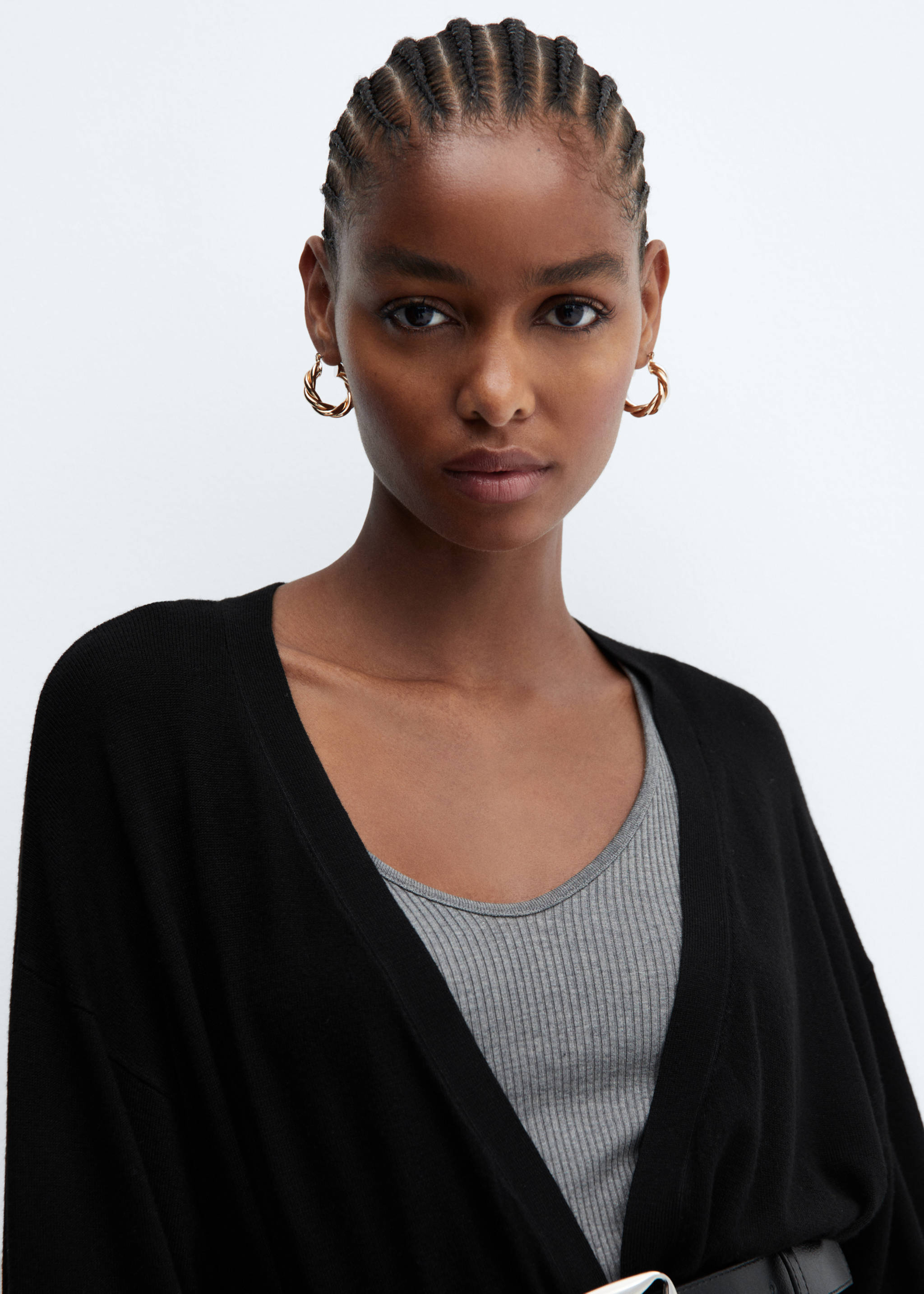 Langer Feinstrickcardigan - Detail des Artikels 1