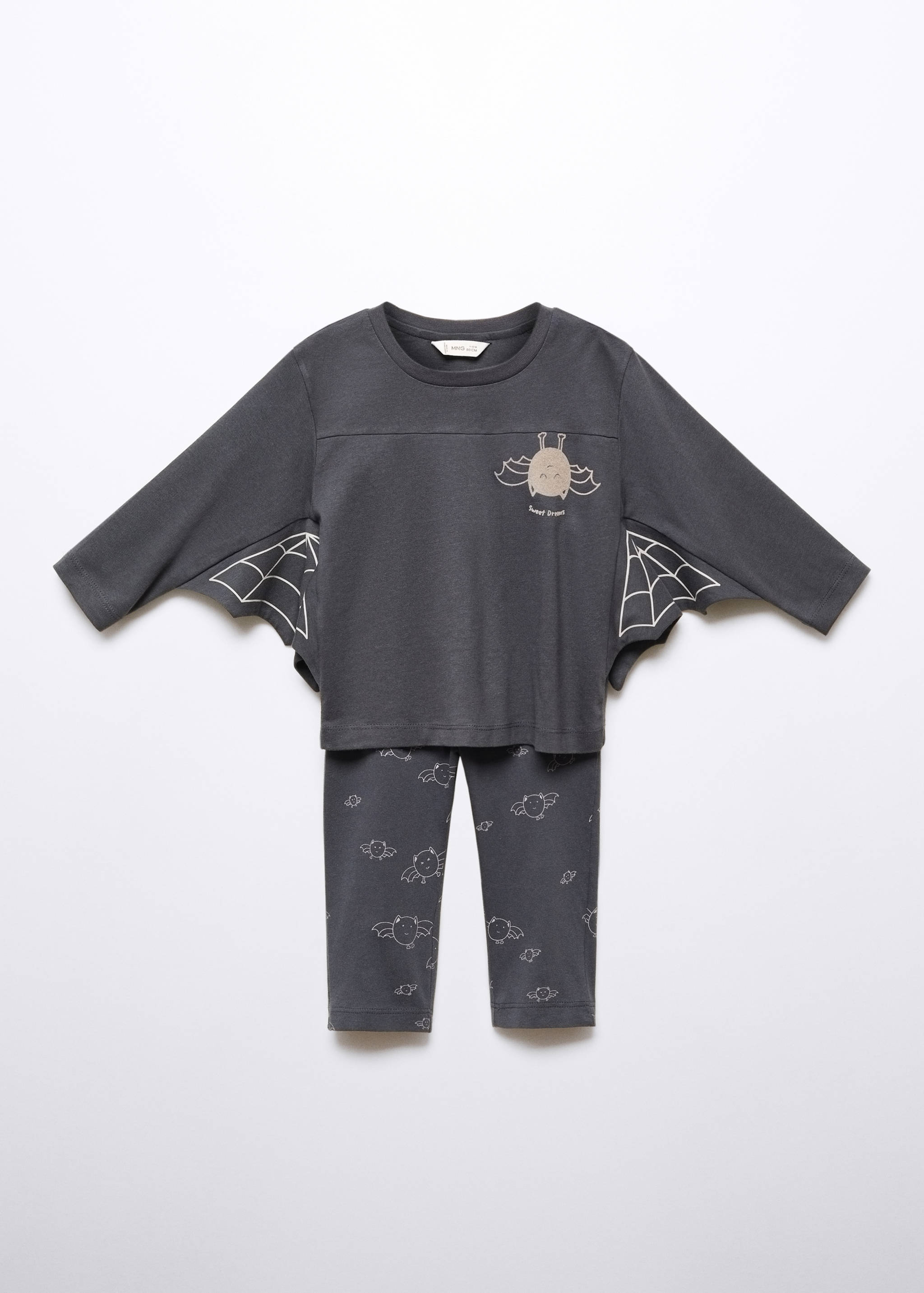 Langer Fledermaus-Pyjama - Artikel ohne Model