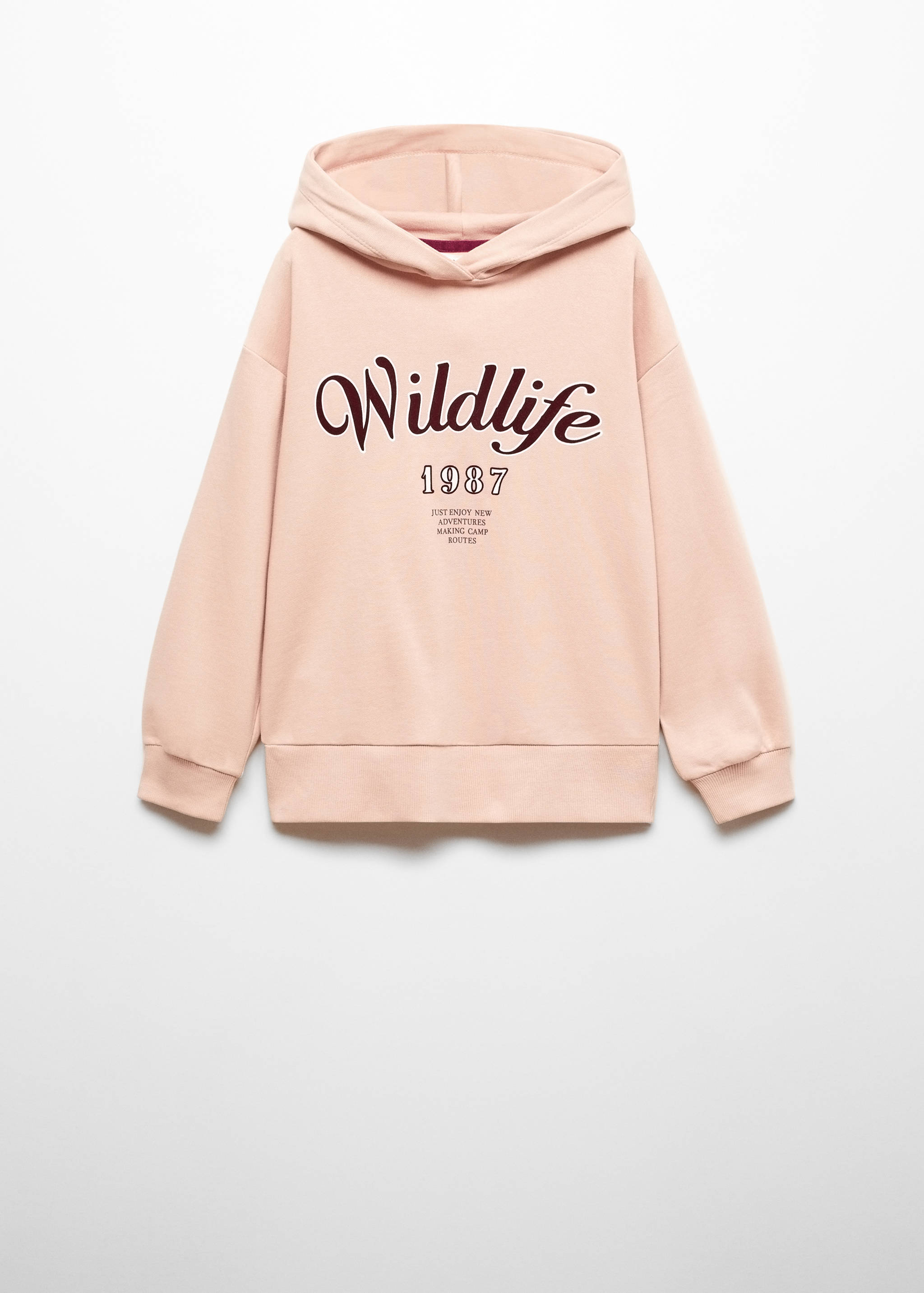 Bedrucktes Sweatshirt mit Text - Artikel ohne Model