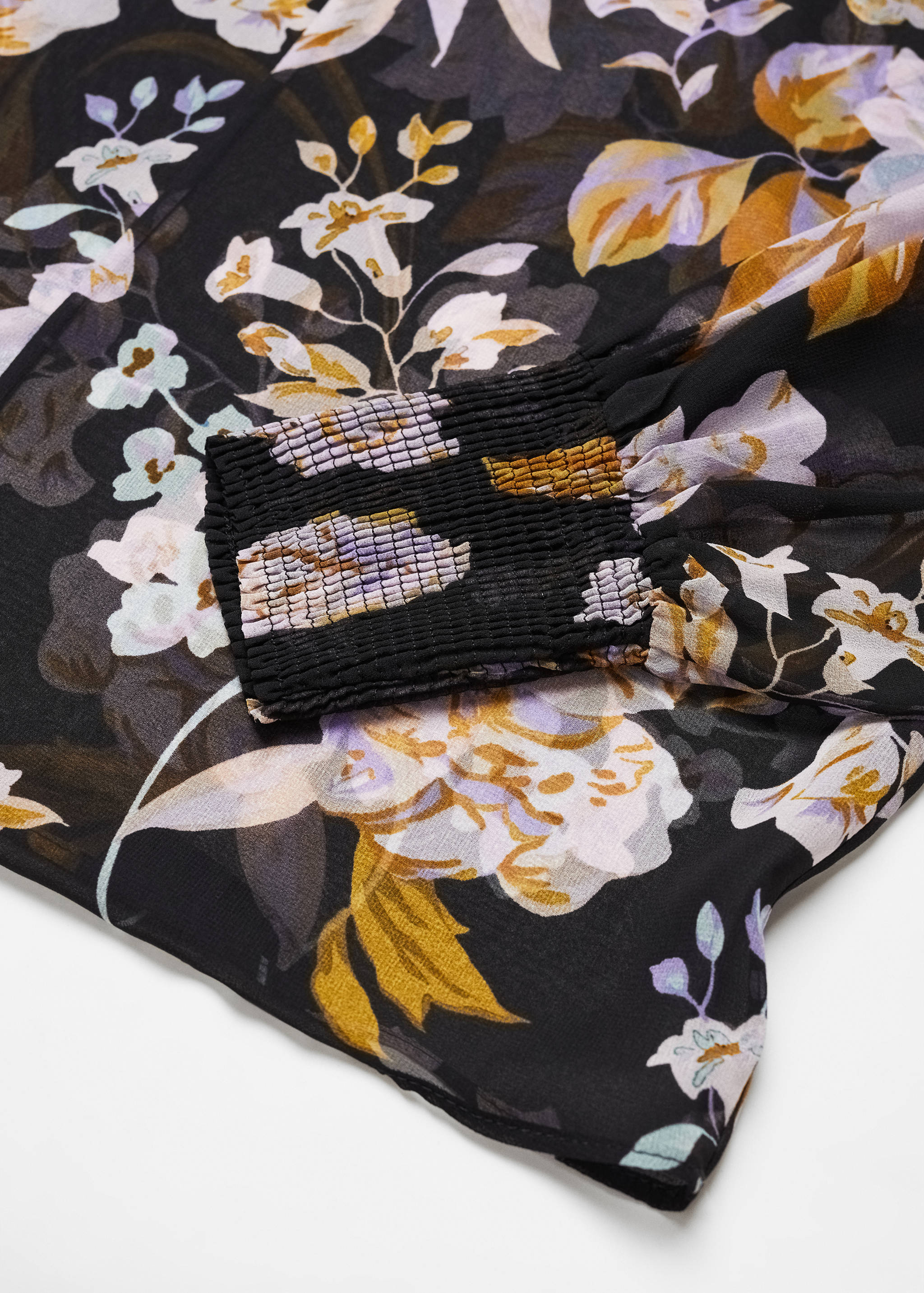 Blouse imprimée manches bouffantes - Détail de l'article 8