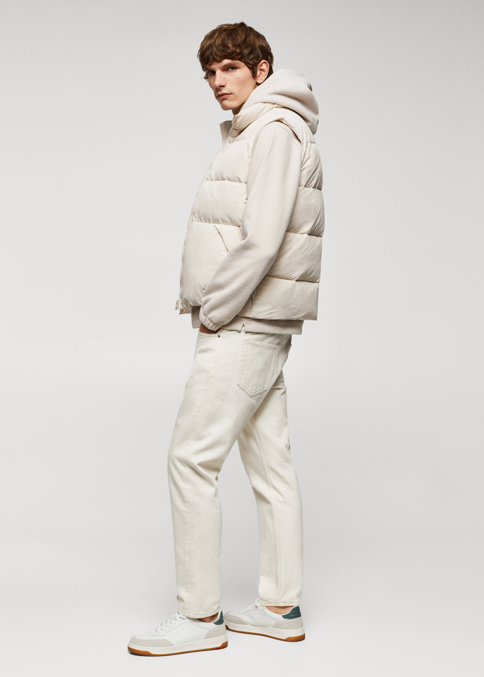 Water-repellent quilted vest - Details of the article 2