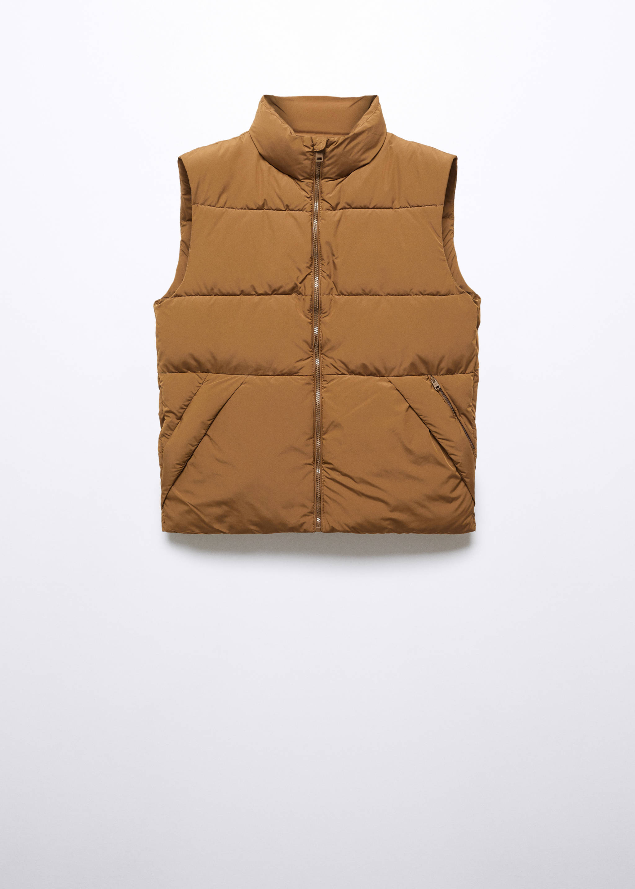 Water-repellent quilted vest - Article without model