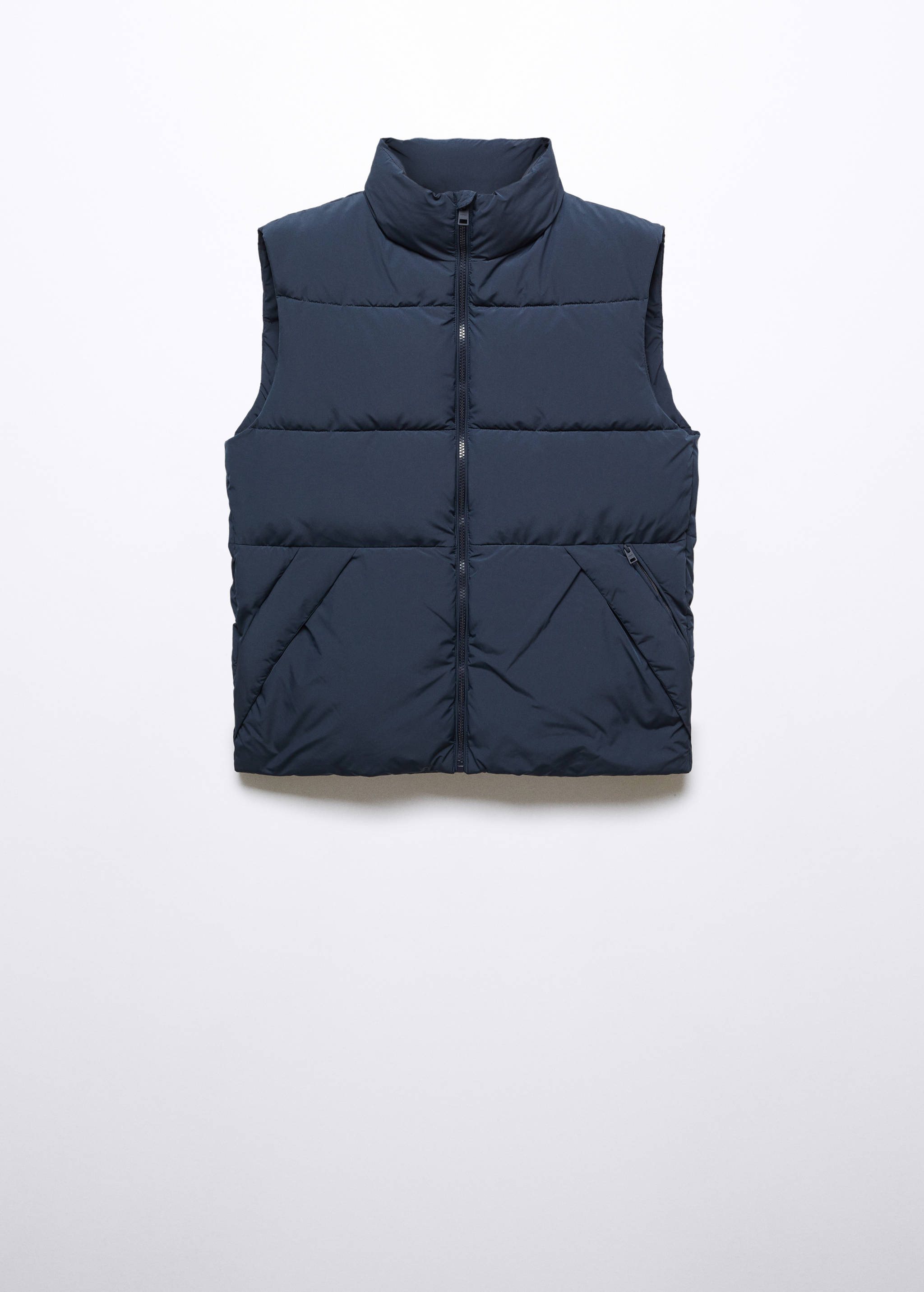 Water-repellent quilted vest - Article without model