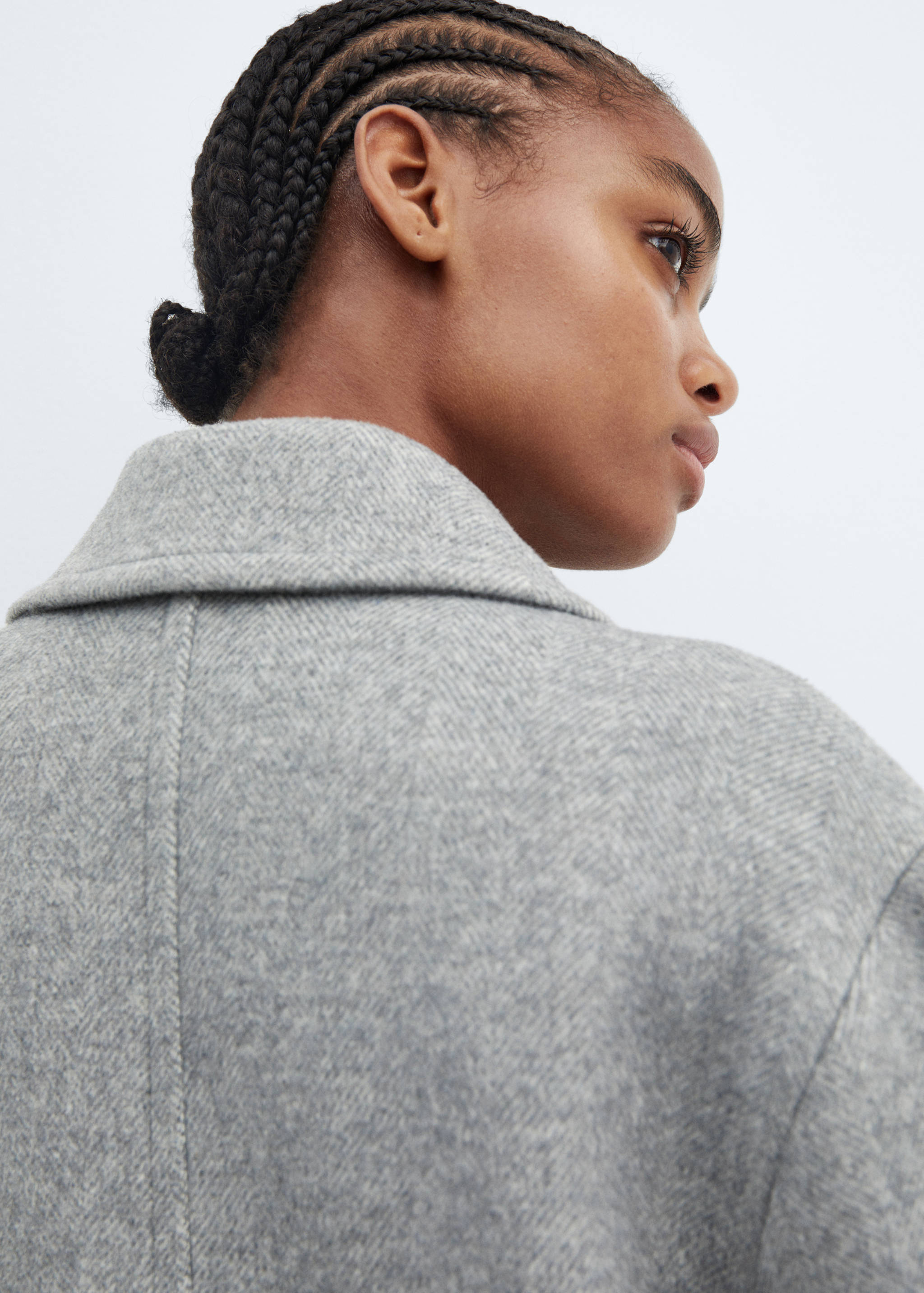 Oversize wool coat - Details of the article 1