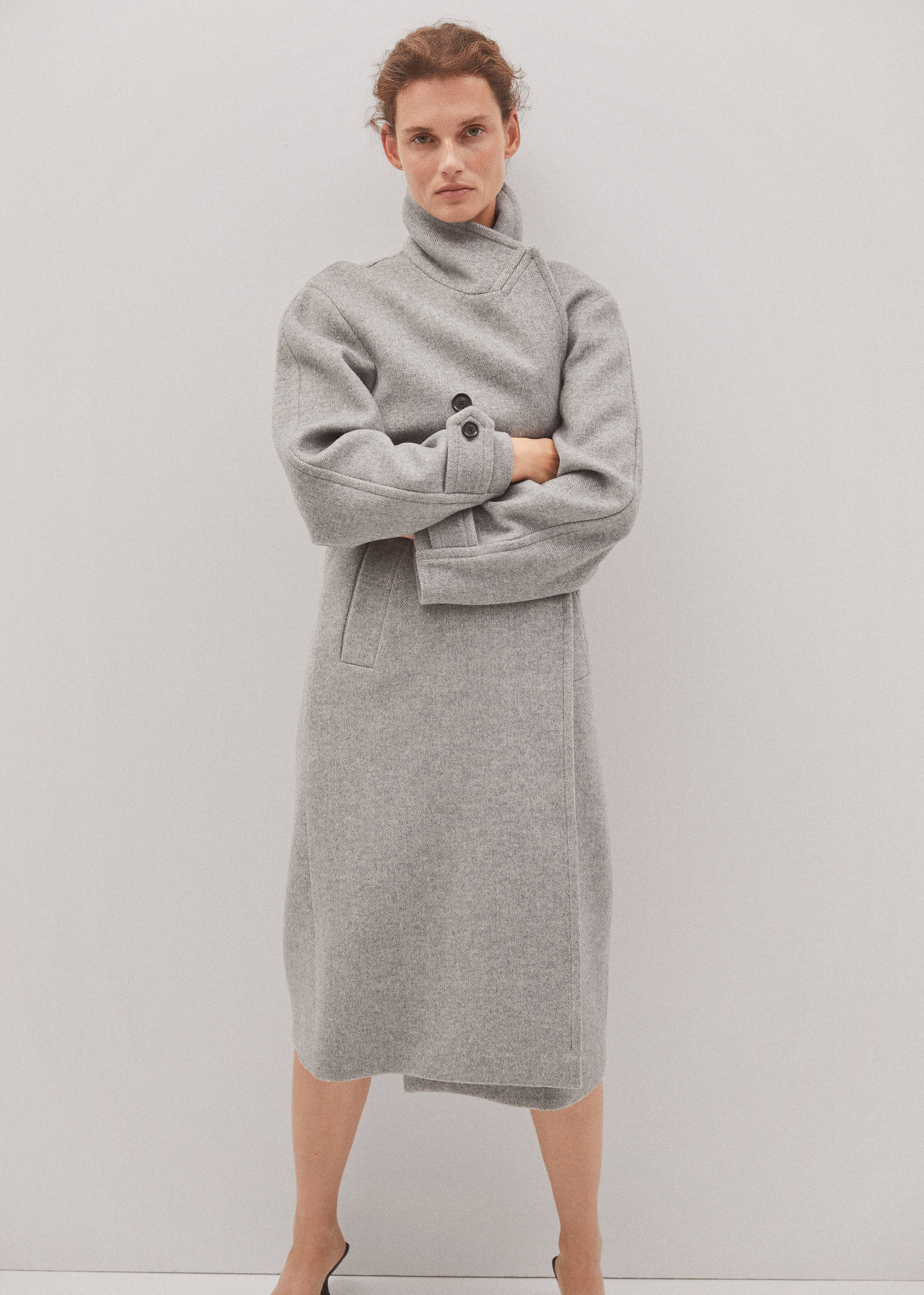 Oversize wool coat - Details of the article 7