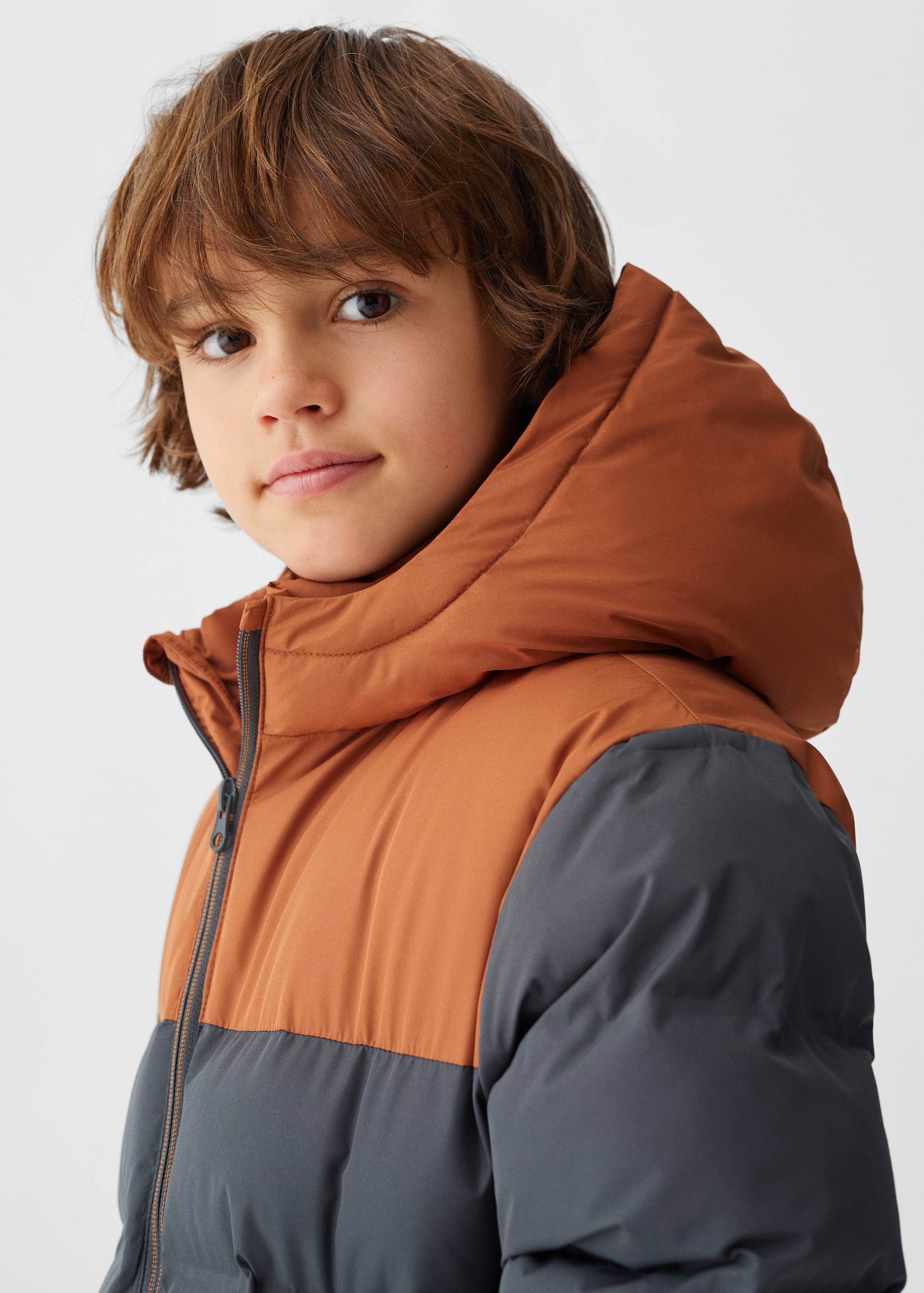 Gepolsterter Anorak mit Kapuze - Detail des Artikels 1