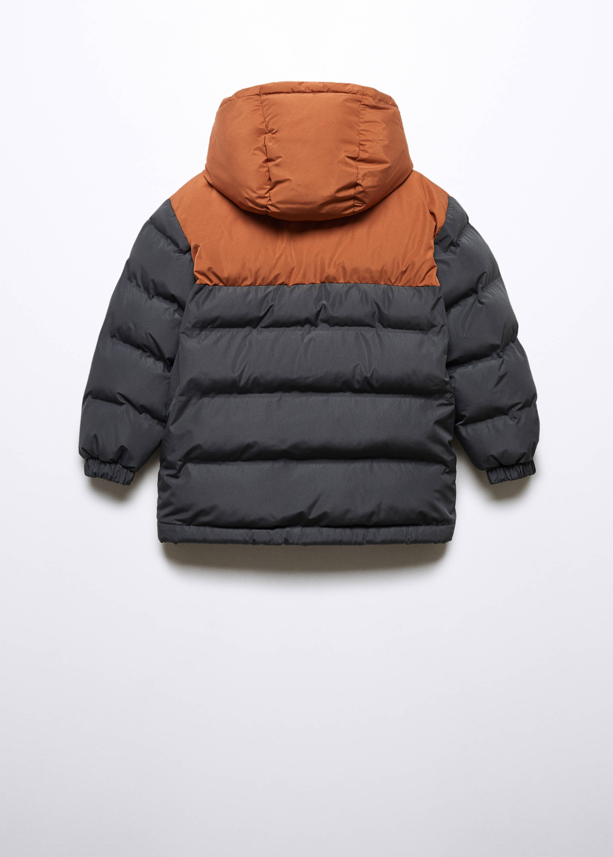 Gepolsterter Anorak mit Kapuze - Rückseite des Artikels