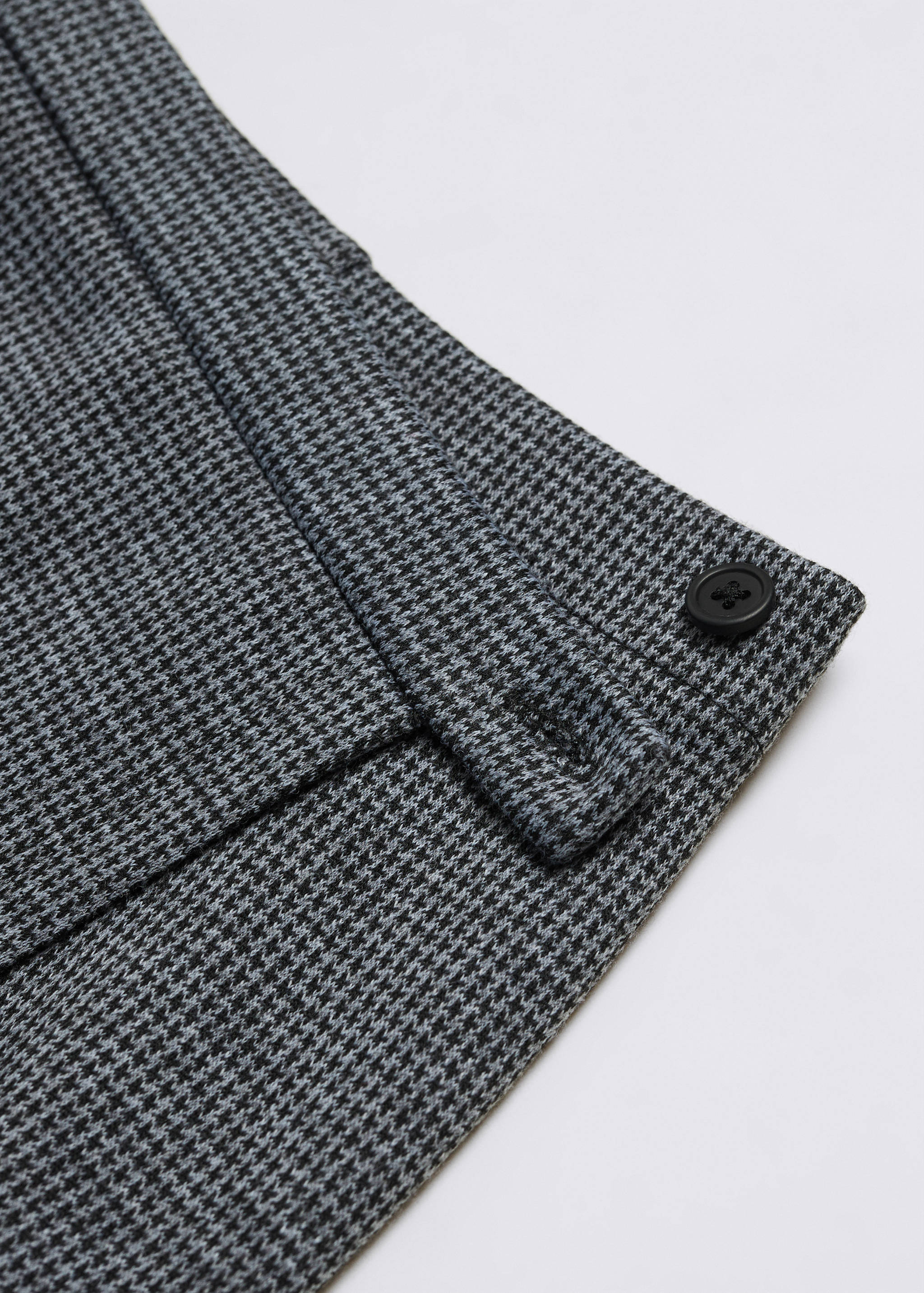 Houndstooth skirt pants - Details of the article 8